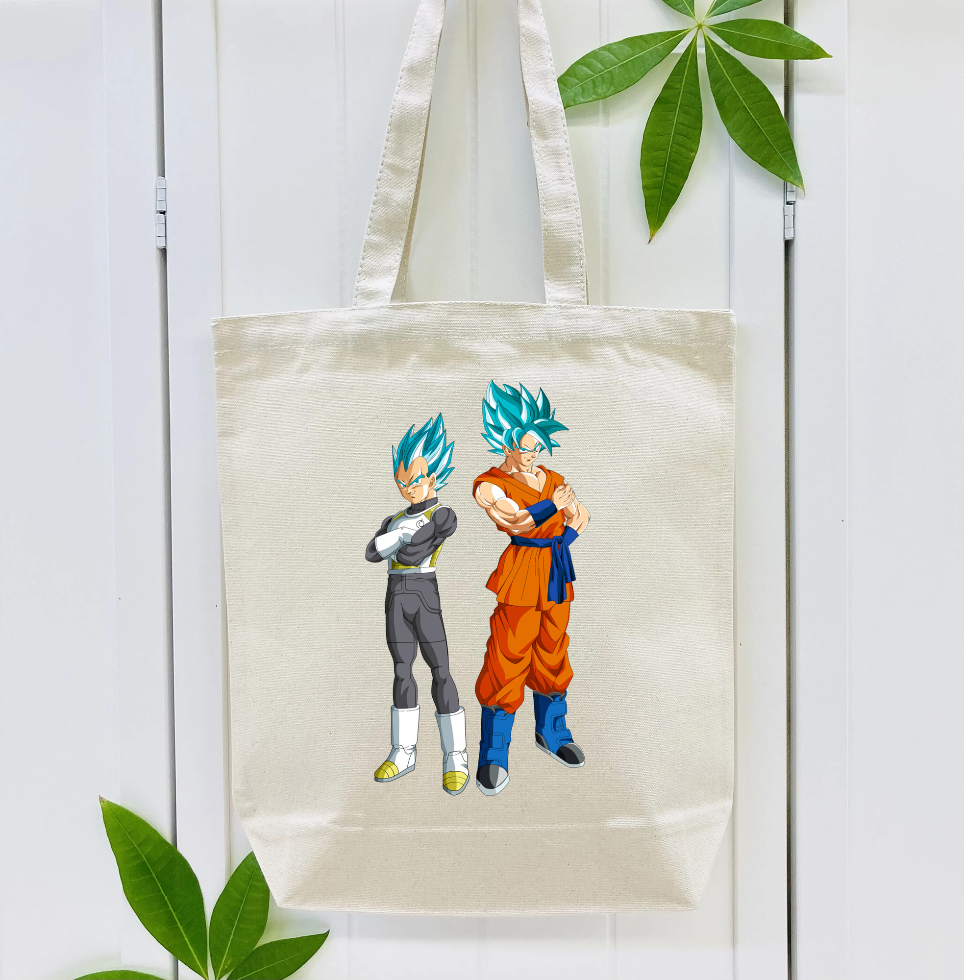 ドラゴンボール DRAGON BALL 縦型キャンバス生地手提げバッグ　トートバッグ