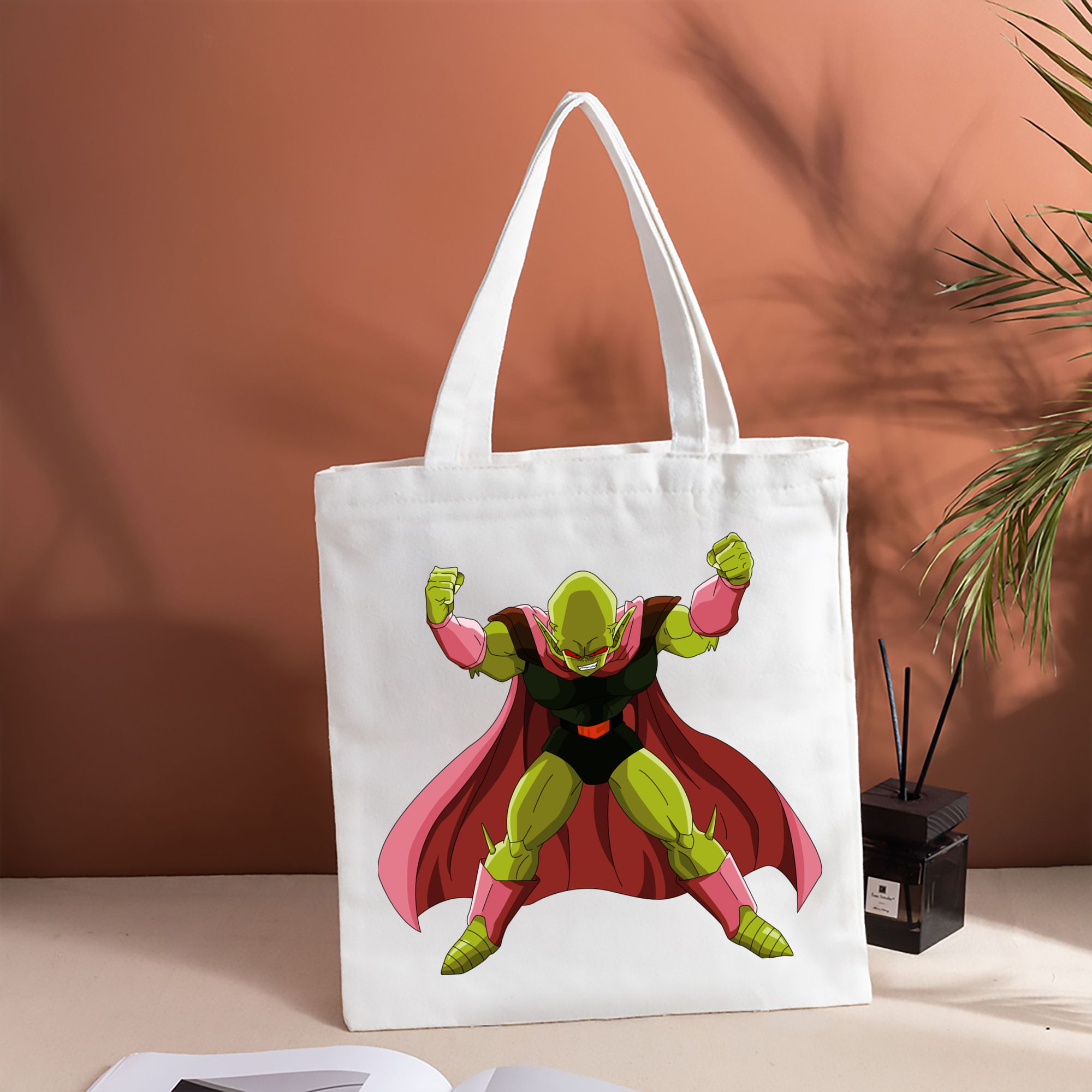 ドラゴンボール DRAGON BALL 縦型キャンバス生地手提げバッグ　トートバッグ