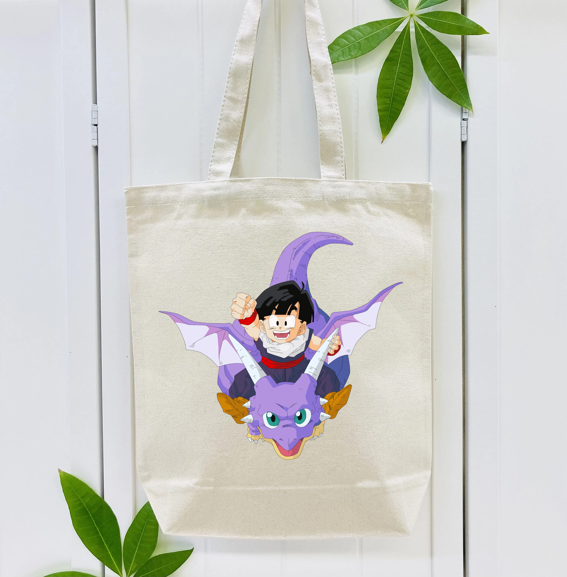ドラゴンボール DRAGON BALL 縦型キャンバス生地手提げバッグ　トートバッグ
