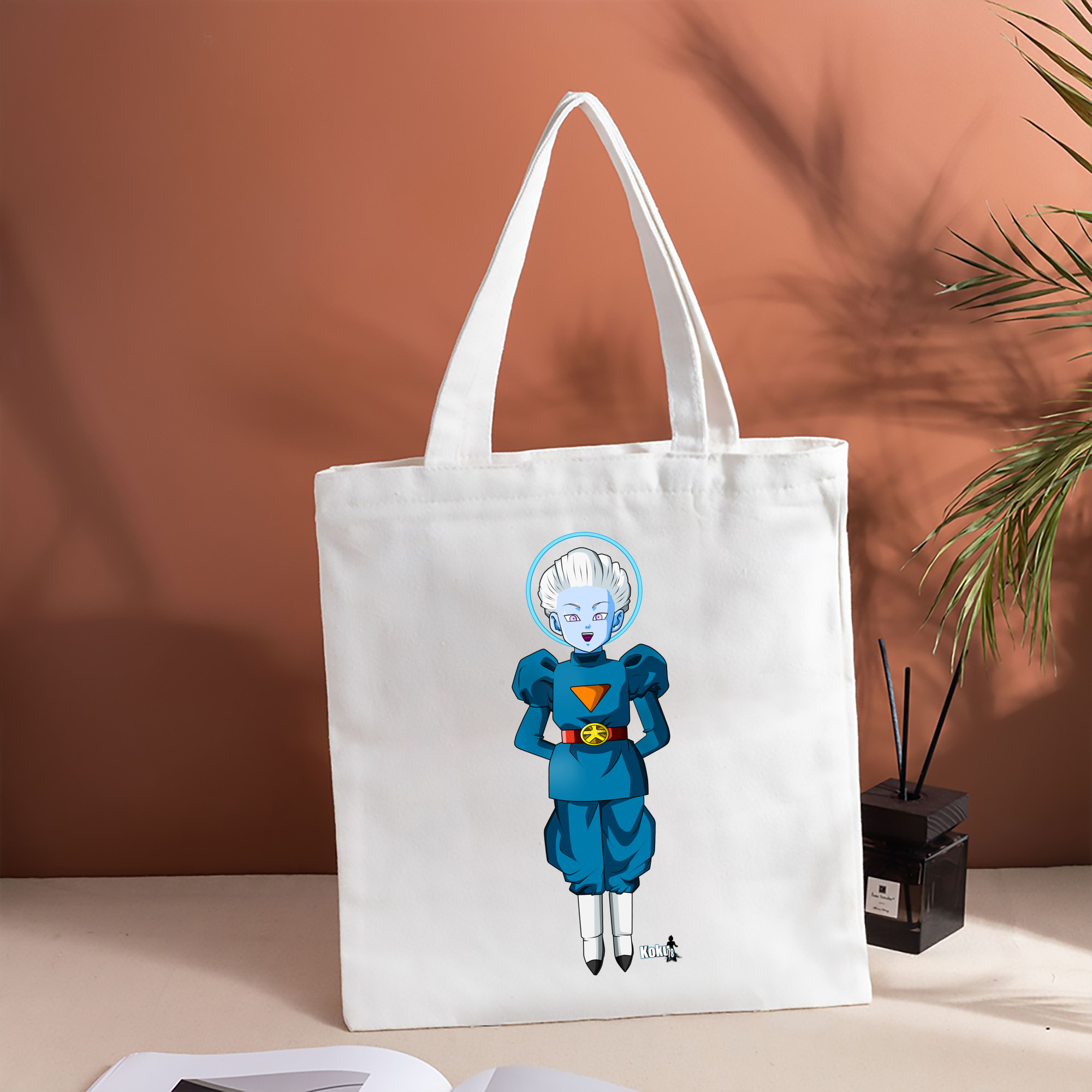 ドラゴンボール DRAGON BALL 縦型キャンバス生地手提げバッグ　トートバッグ