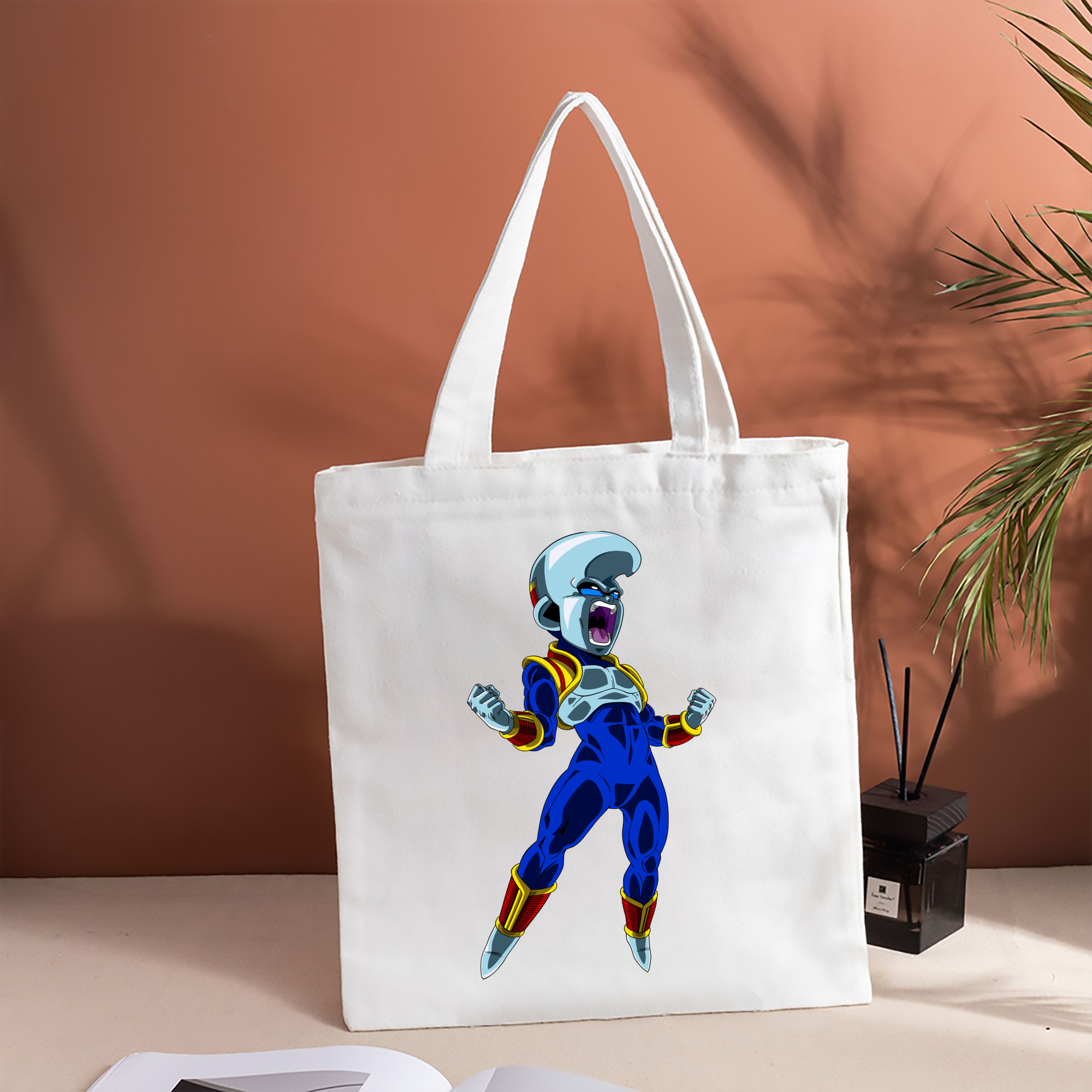 ドラゴンボール DRAGON BALL 縦型キャンバス生地手提げバッグ　トートバッグ