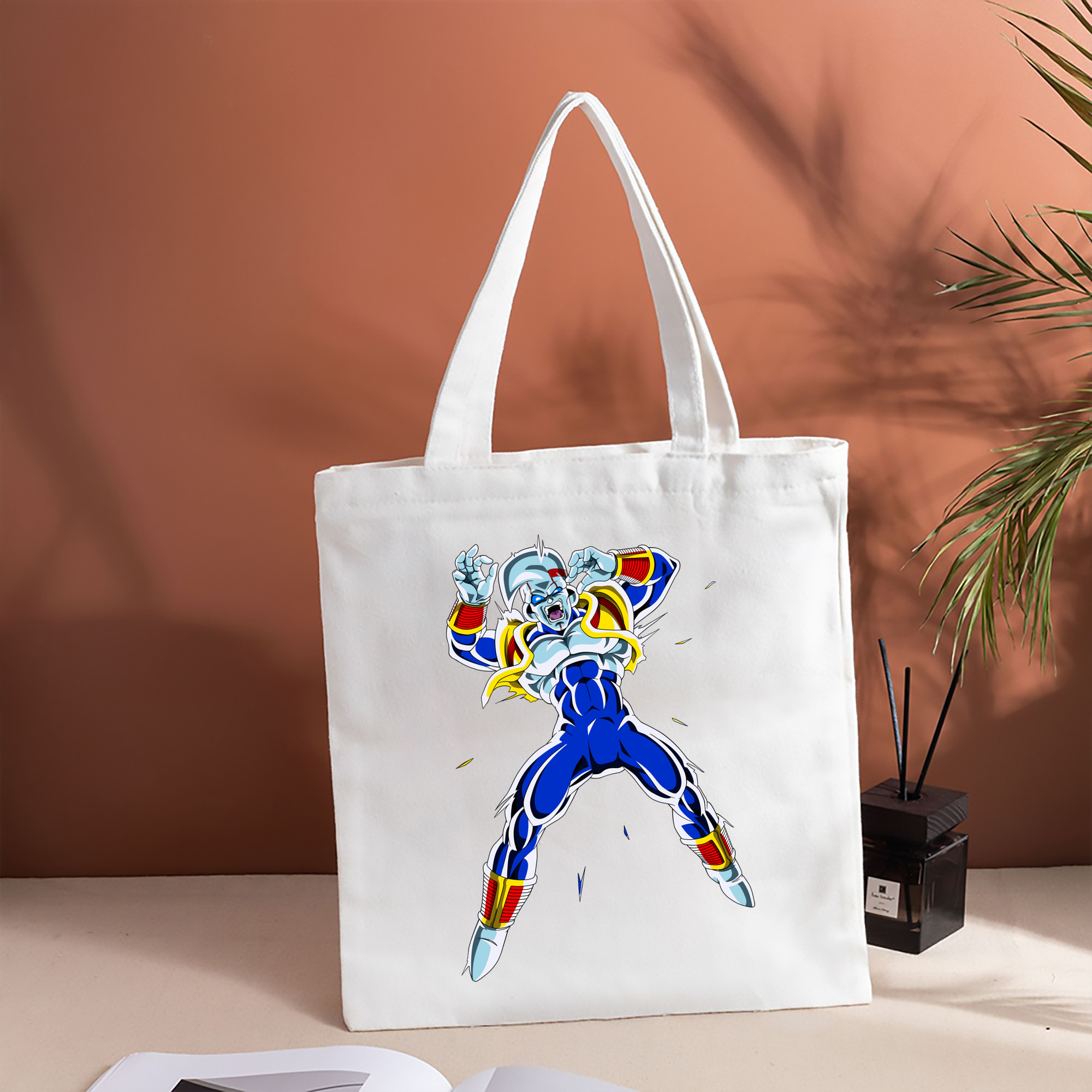 ドラゴンボール DRAGON BALL 縦型キャンバス生地手提げバッグ　トートバッグ