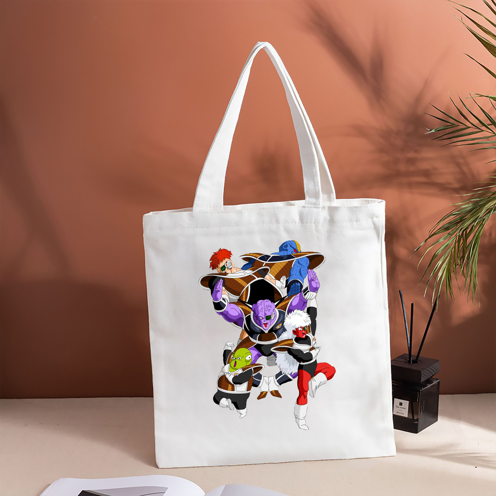 ドラゴンボール DRAGON BALL 縦型キャンバス生地手提げバッグ　トートバッグ