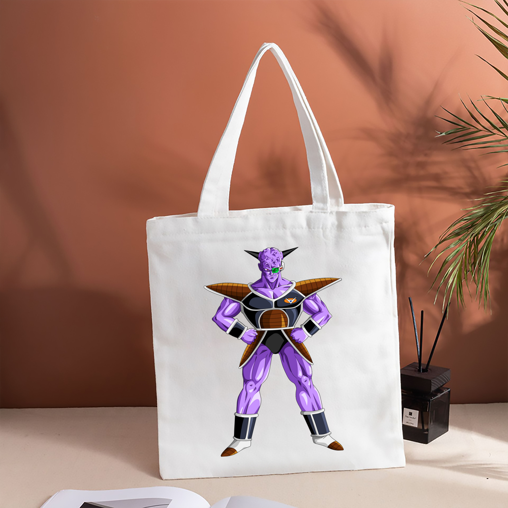 ドラゴンボール DRAGON BALL 縦型キャンバス生地手提げバッグ　トートバッグ