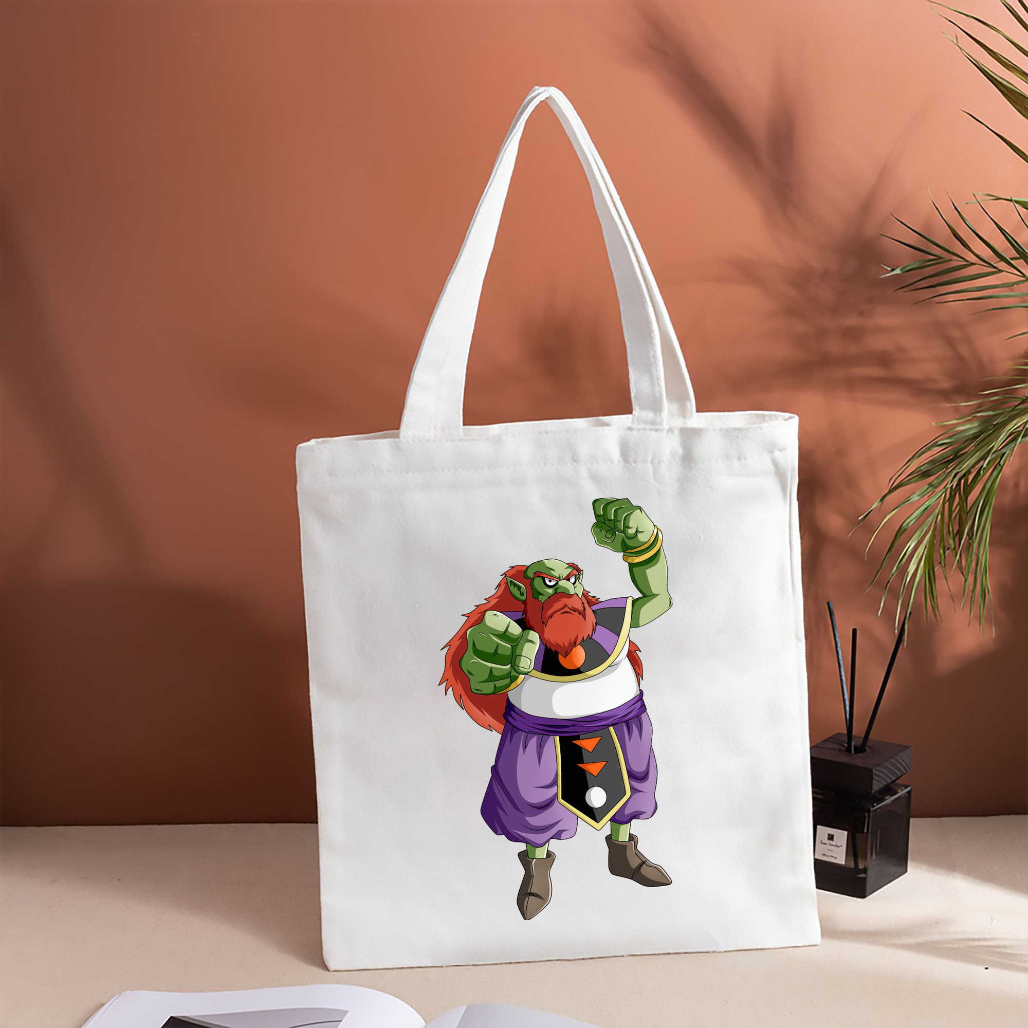 ドラゴンボール DRAGON BALL 縦型キャンバス生地手提げバッグ　トートバッグ