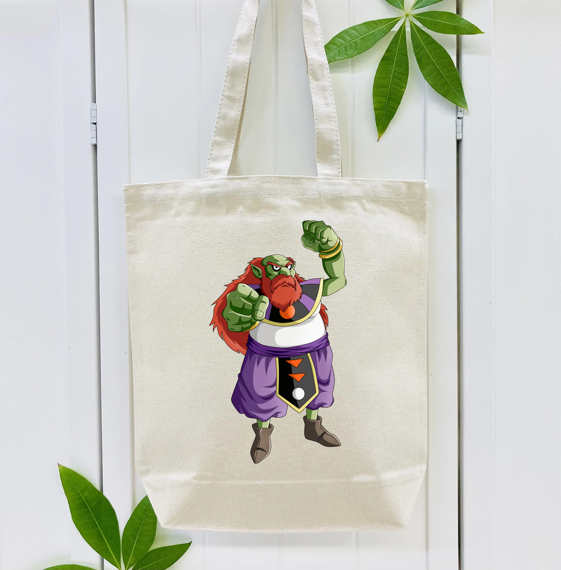 ドラゴンボール DRAGON BALL 縦型キャンバス生地手提げバッグ　トートバッグ