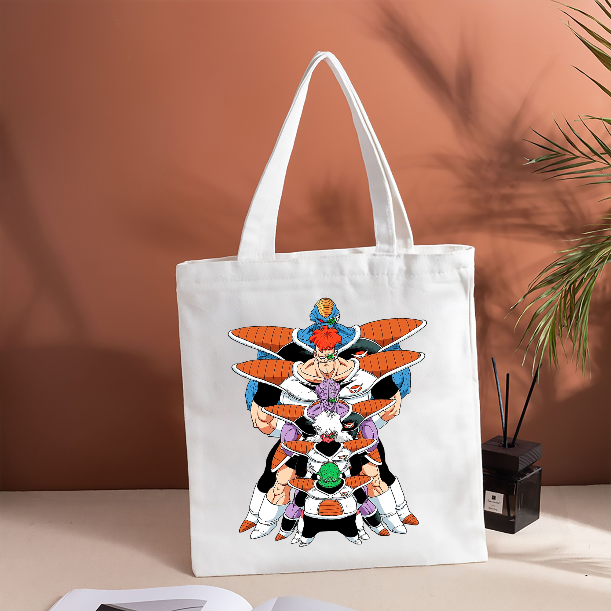 ドラゴンボール DRAGON BALL 縦型キャンバス生地手提げバッグ　トートバッグ