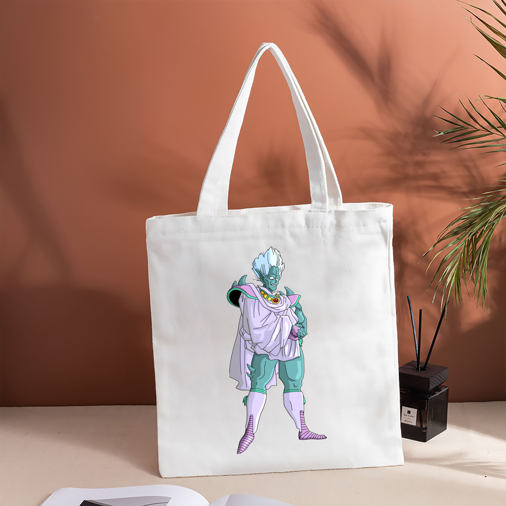 ドラゴンボール DRAGON BALL 縦型キャンバス生地手提げバッグ　トートバッグ