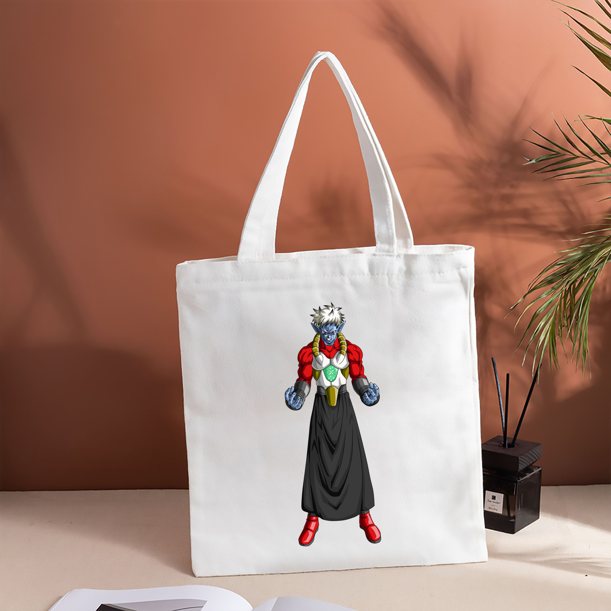 ドラゴンボール DRAGON BALL 縦型キャンバス生地手提げバッグ　トートバッグ