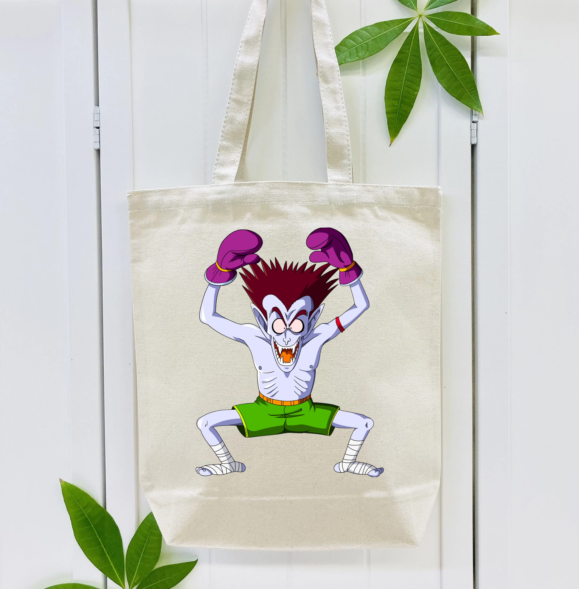 ドラゴンボール DRAGON BALL 縦型キャンバス生地手提げバッグ　トートバッグ