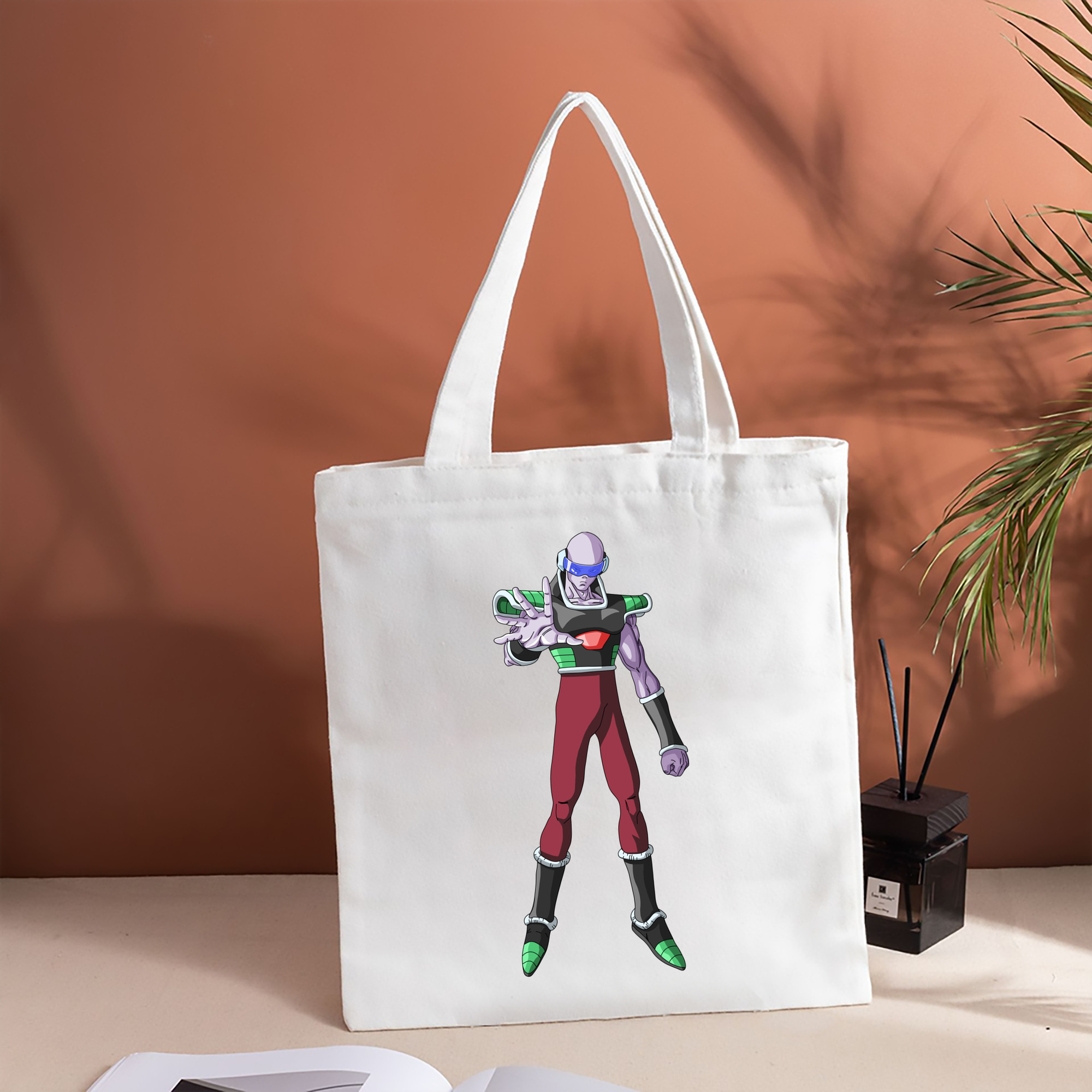 ドラゴンボール DRAGON BALL 縦型キャンバス生地手提げバッグ　トートバッグ