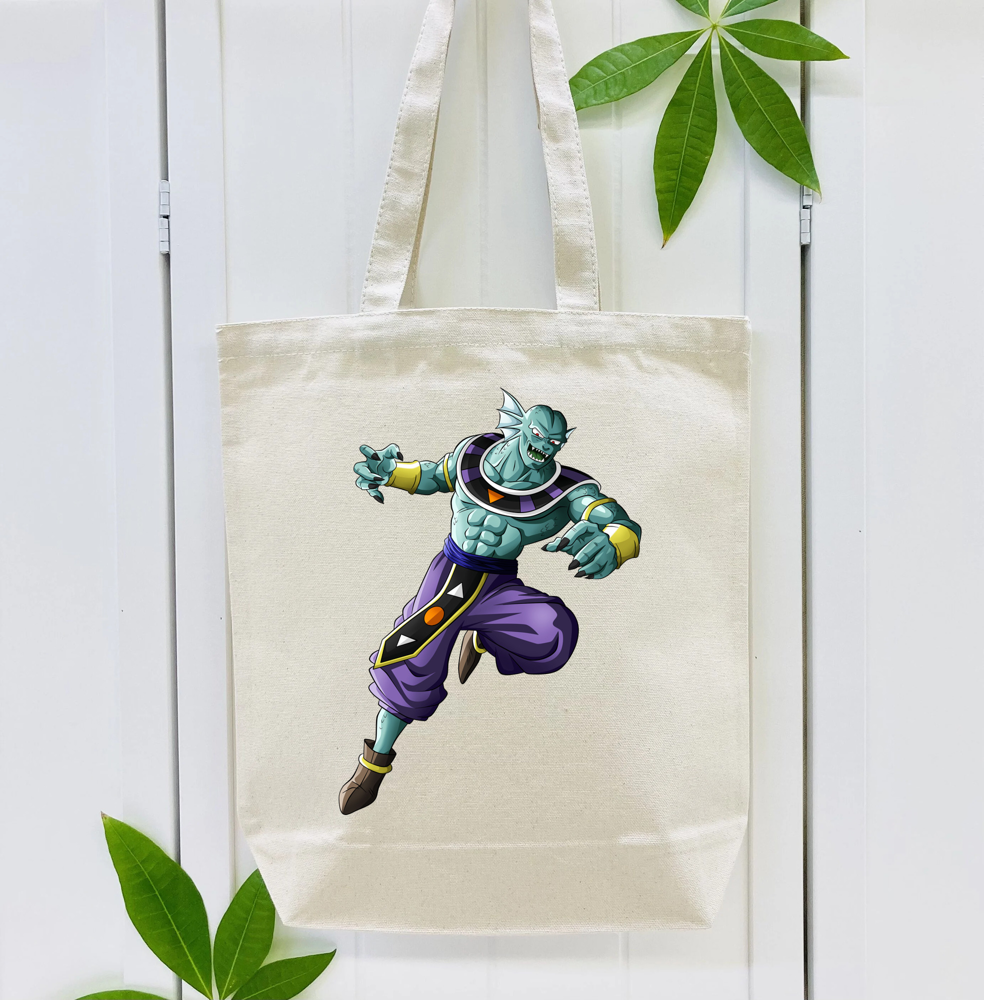 ドラゴンボール DRAGON BALL 縦型キャンバス生地手提げバッグ　トートバッグ
