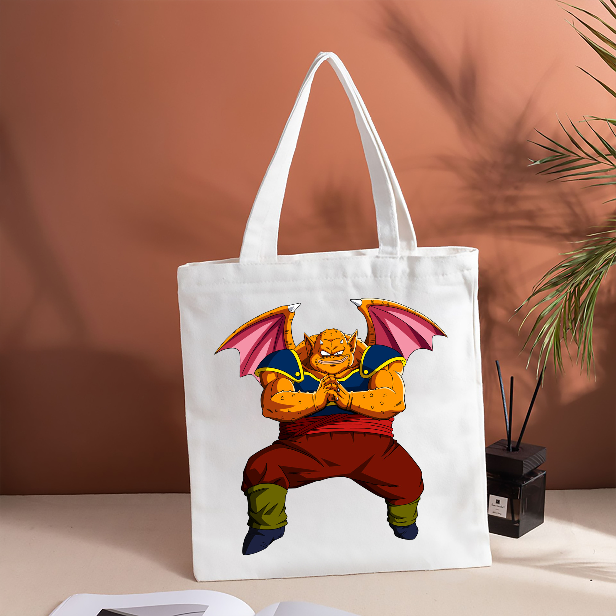 ドラゴンボール DRAGON BALL 縦型キャンバス生地手提げバッグ　トートバッグ
