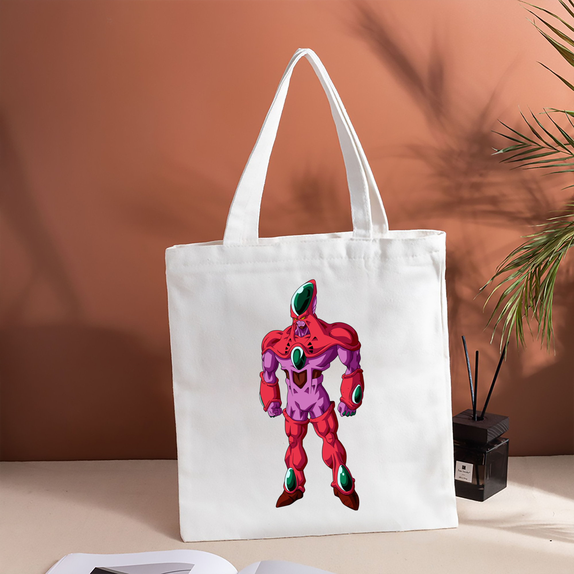 ドラゴンボール DRAGON BALL 縦型キャンバス生地手提げバッグ　トートバッグ