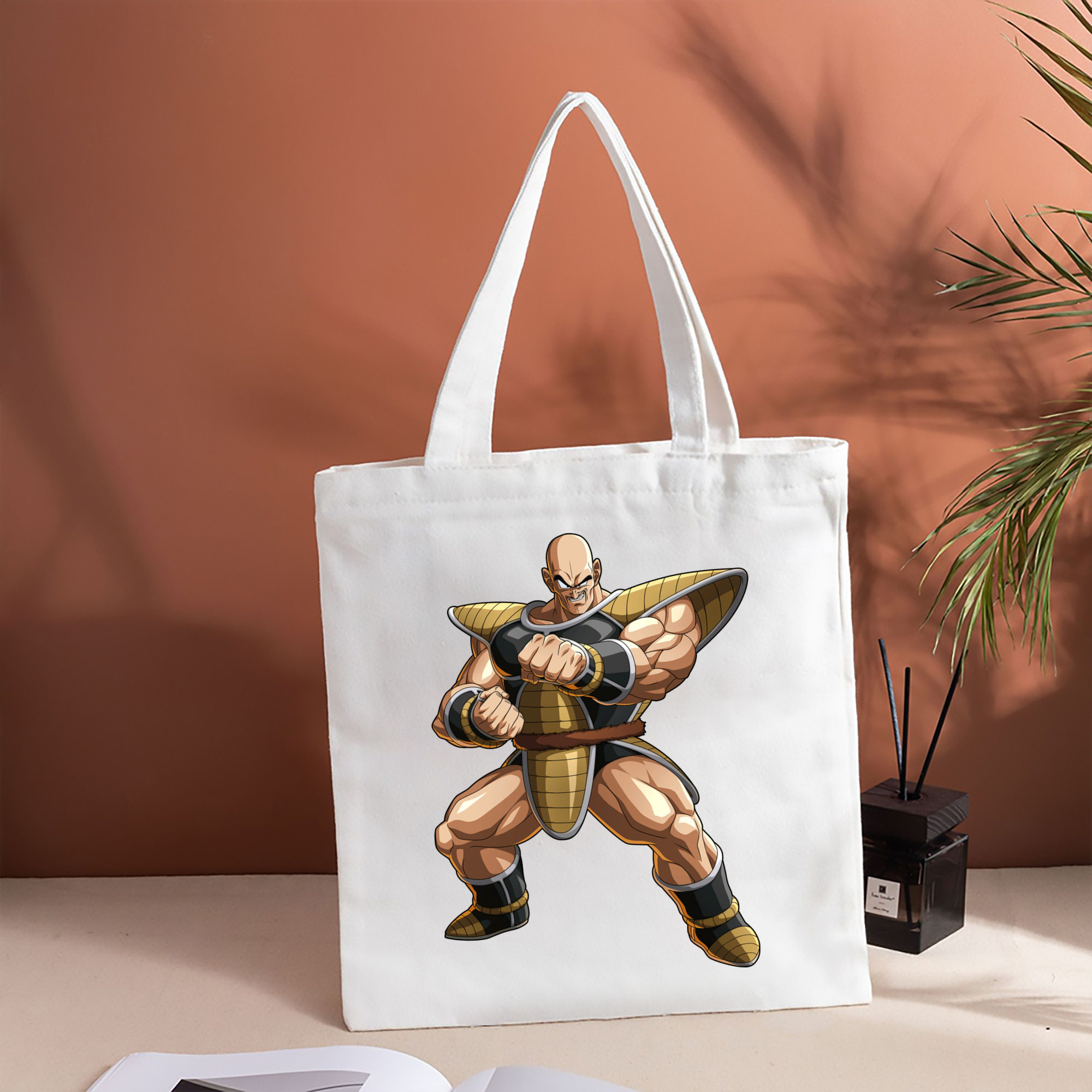 ドラゴンボール DRAGON BALL 縦型キャンバス生地手提げバッグ　トートバッグ
