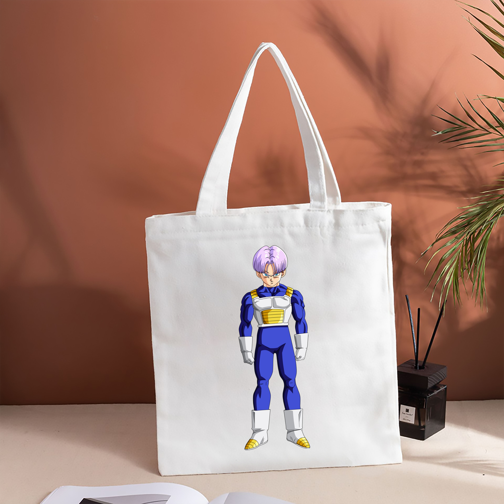 ドラゴンボール DRAGON BALL 縦型キャンバス生地手提げバッグ　トートバッグ