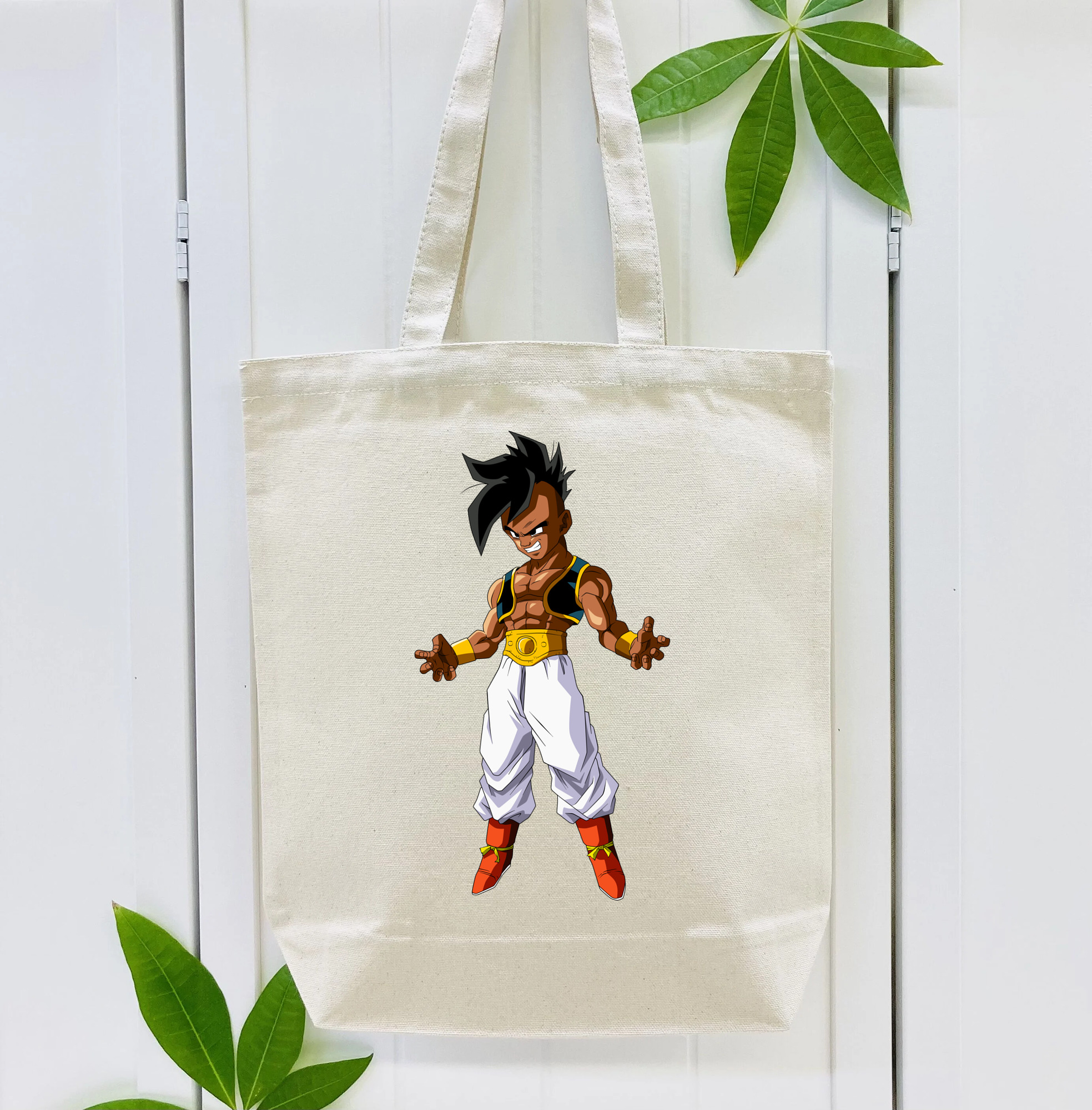 ドラゴンボール DRAGON BALL 縦型キャンバス生地手提げバッグ　トートバッグ