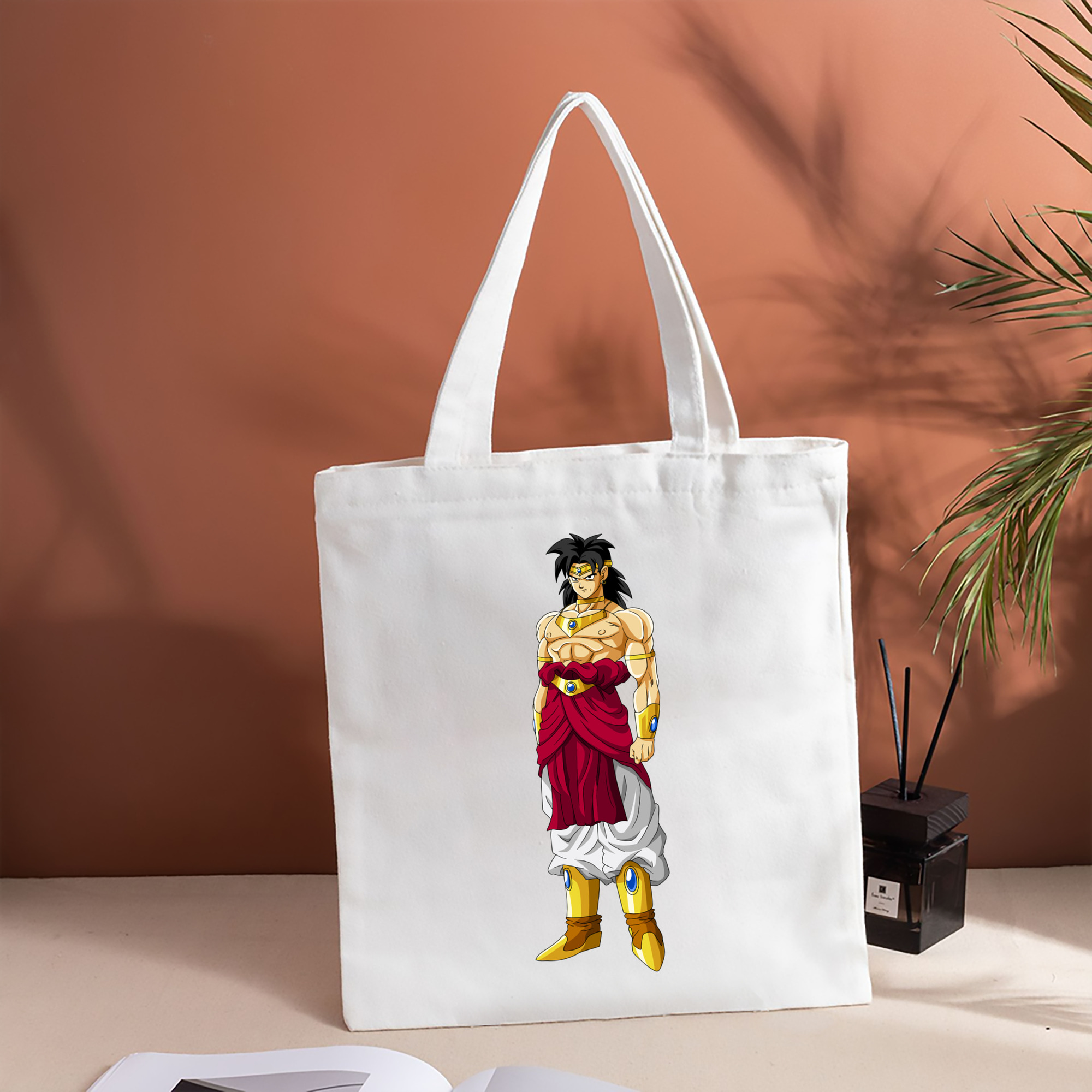 ドラゴンボール DRAGON BALL 縦型キャンバス生地手提げバッグ　トートバッグ
