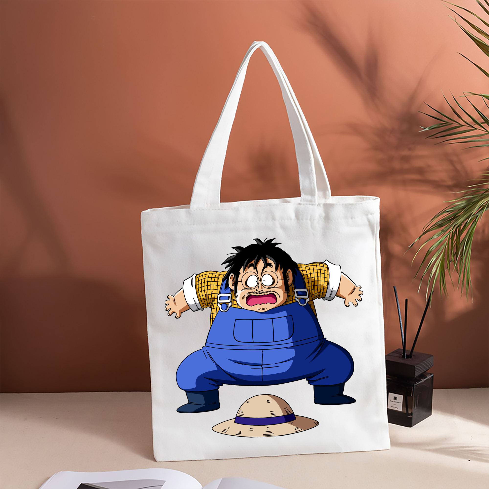 ドラゴンボール DRAGON BALL 縦型キャンバス生地手提げバッグ　トートバッグ