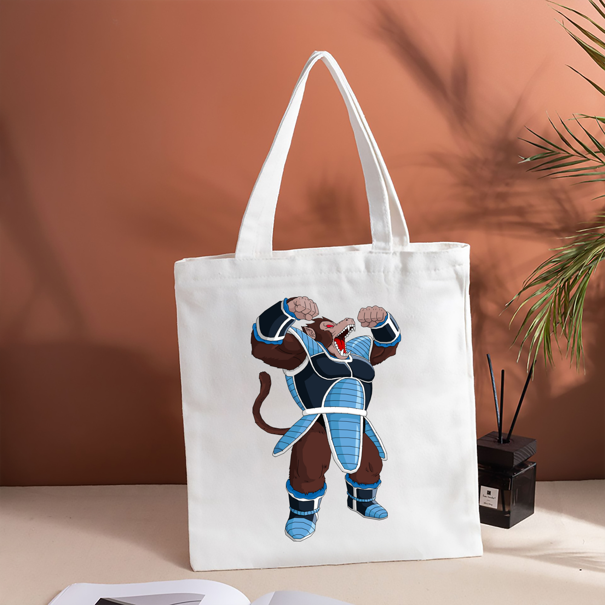 ドラゴンボール DRAGON BALL 縦型キャンバス生地手提げバッグ　トートバッグ