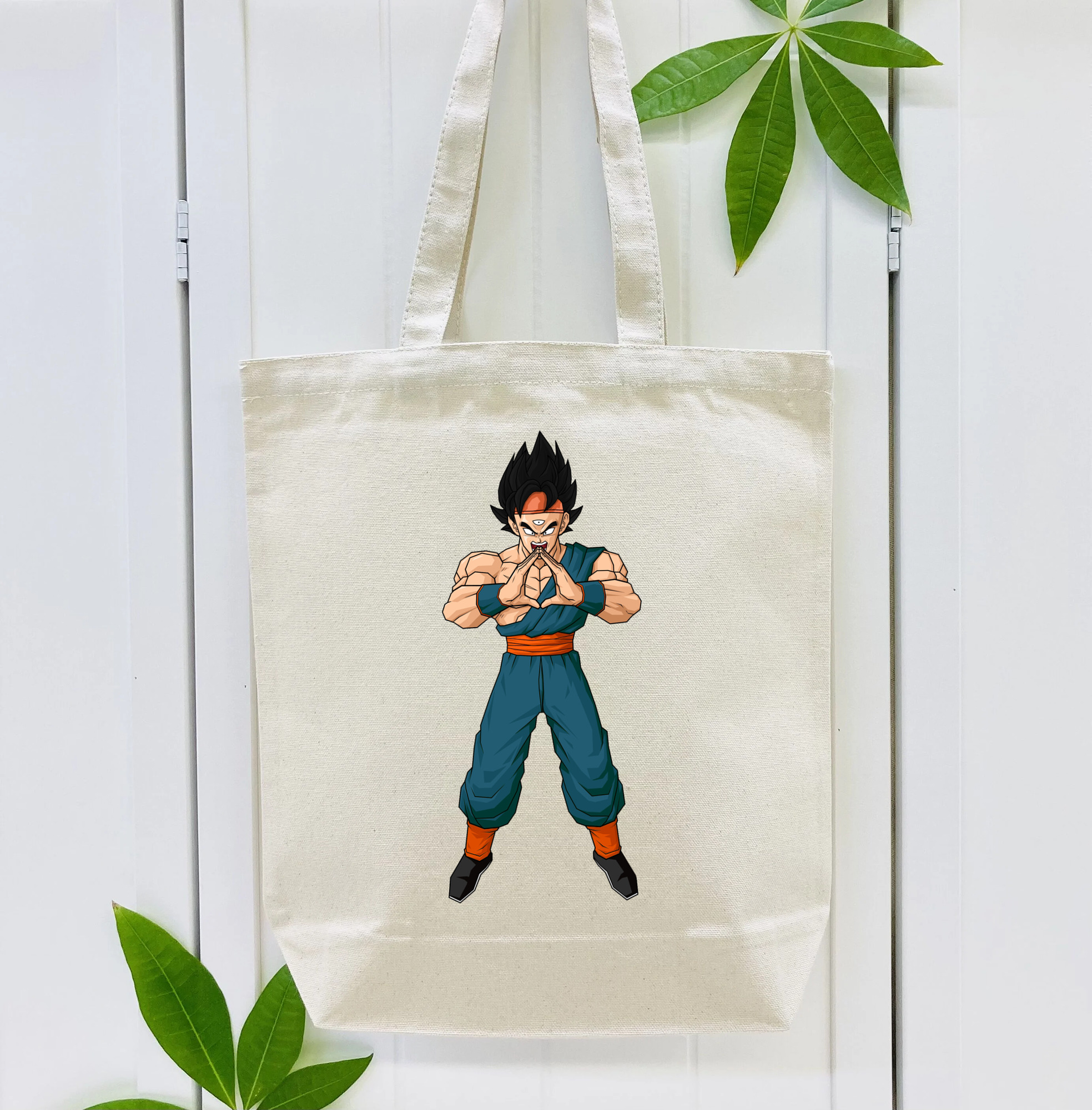 ドラゴンボール DRAGON BALL 縦型キャンバス生地手提げバッグ　トートバッグ