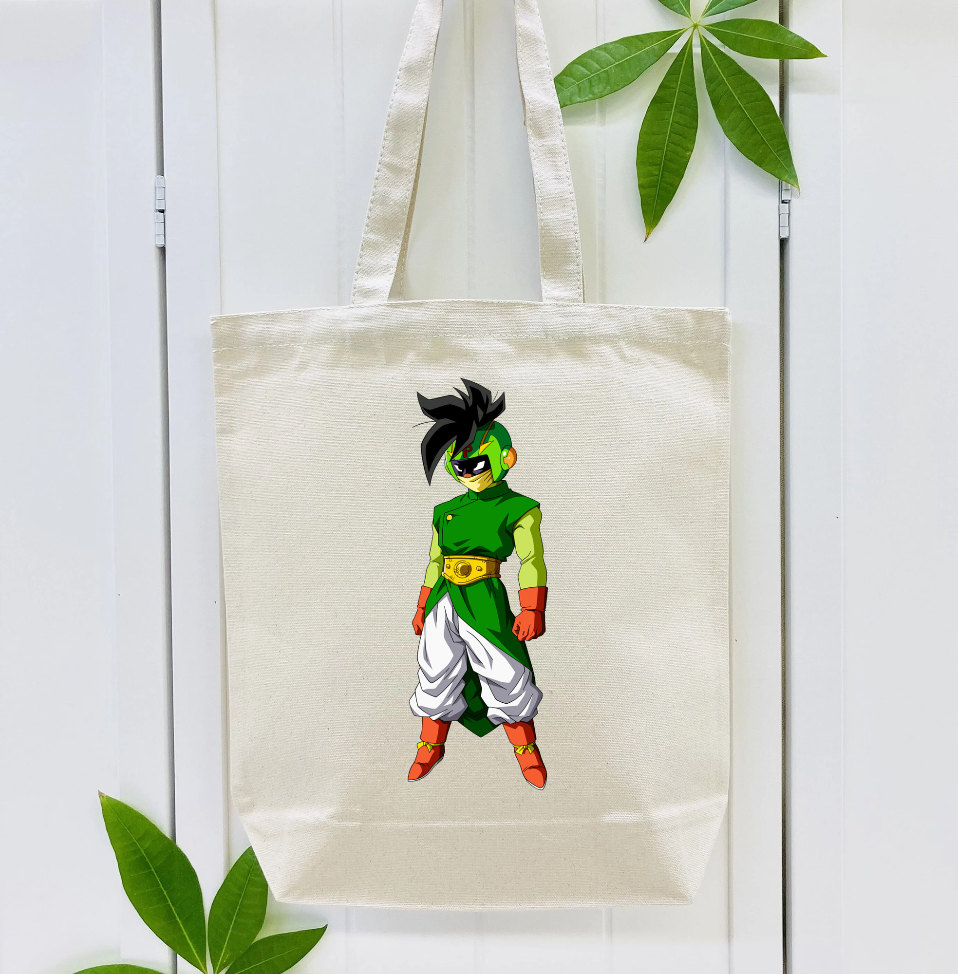 ドラゴンボール DRAGON BALL 縦型キャンバス生地手提げバッグ　トートバッグ