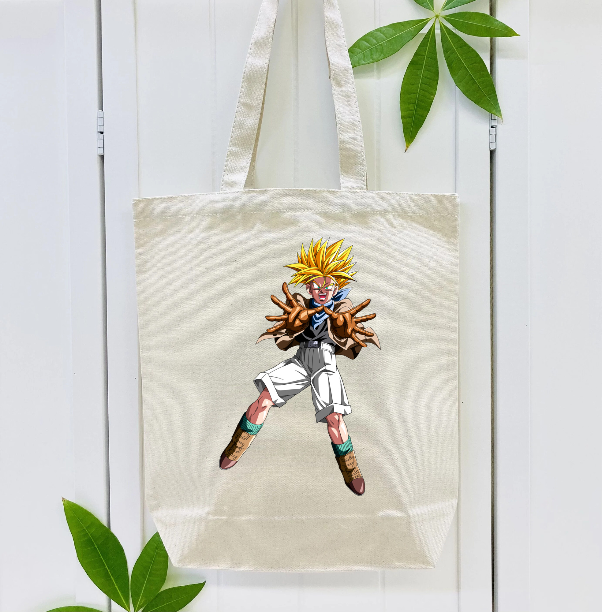ドラゴンボール DRAGON BALL 縦型キャンバス生地手提げバッグ　トートバッグ