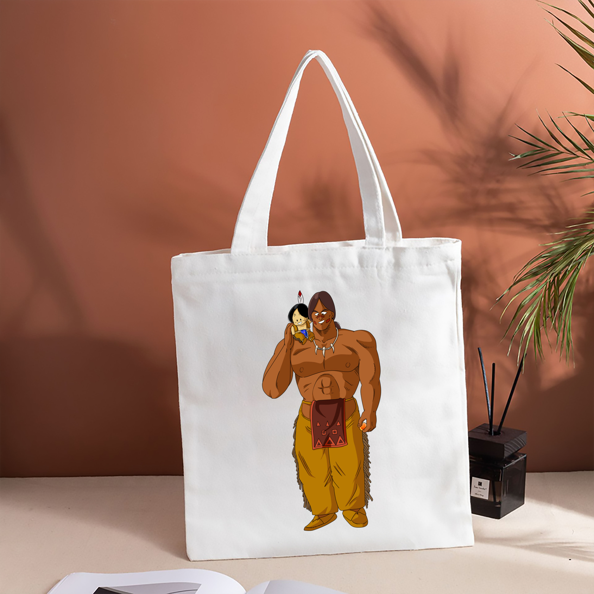 ドラゴンボール DRAGON BALL 縦型キャンバス生地手提げバッグ　トートバッグ