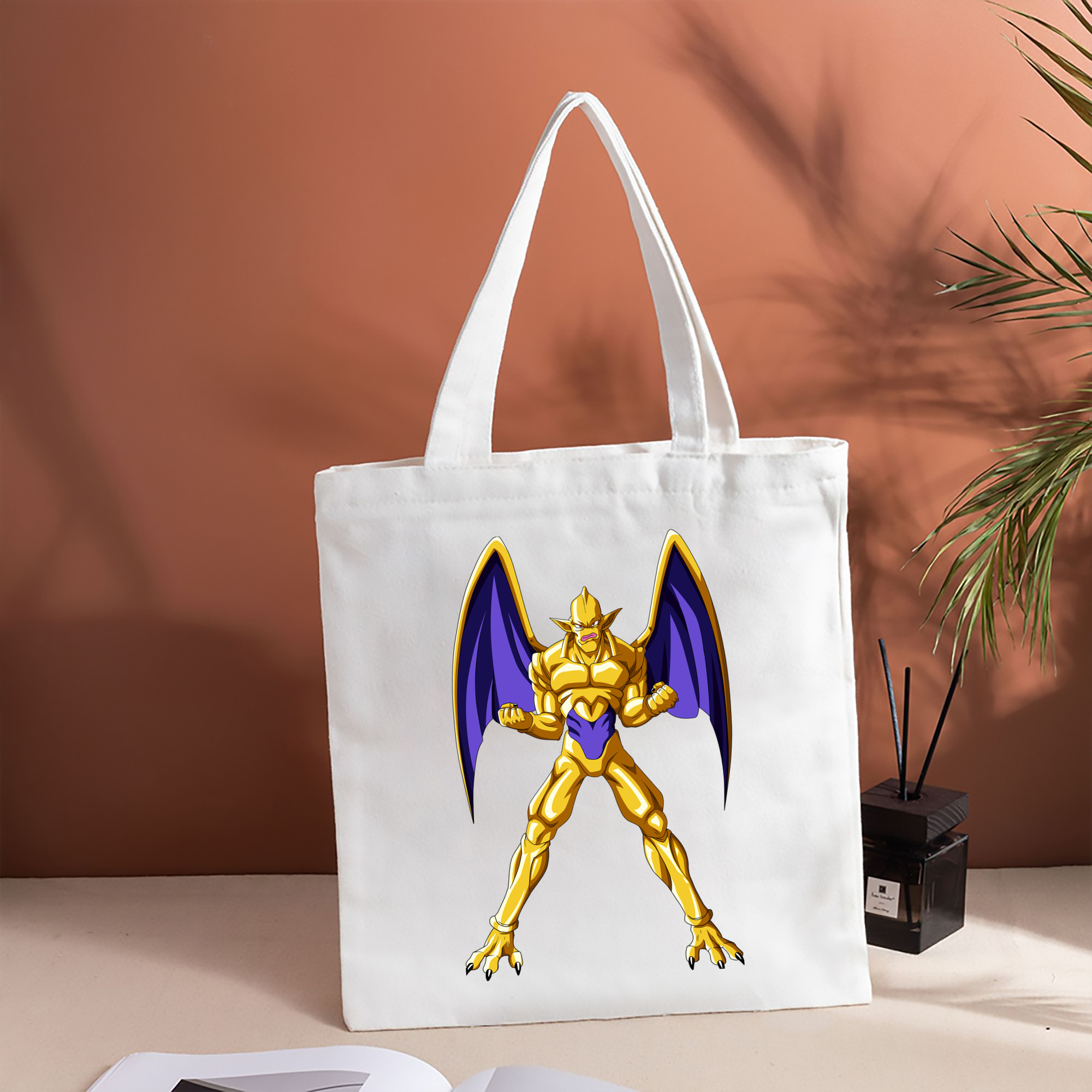 ドラゴンボール DRAGON BALL 縦型キャンバス生地手提げバッグ　トートバッグ