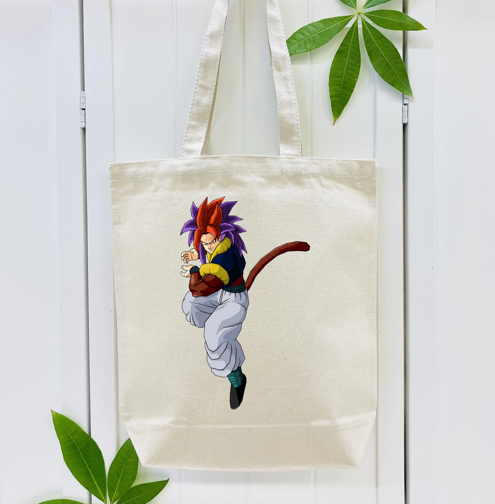 ドラゴンボール DRAGON BALL 縦型キャンバス生地手提げバッグ　トートバッグ