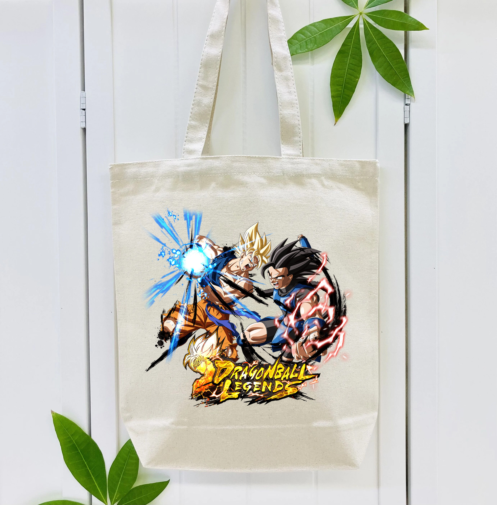ドラゴンボール DRAGON BALL 縦型キャンバス生地手提げバッグ　トートバッグ