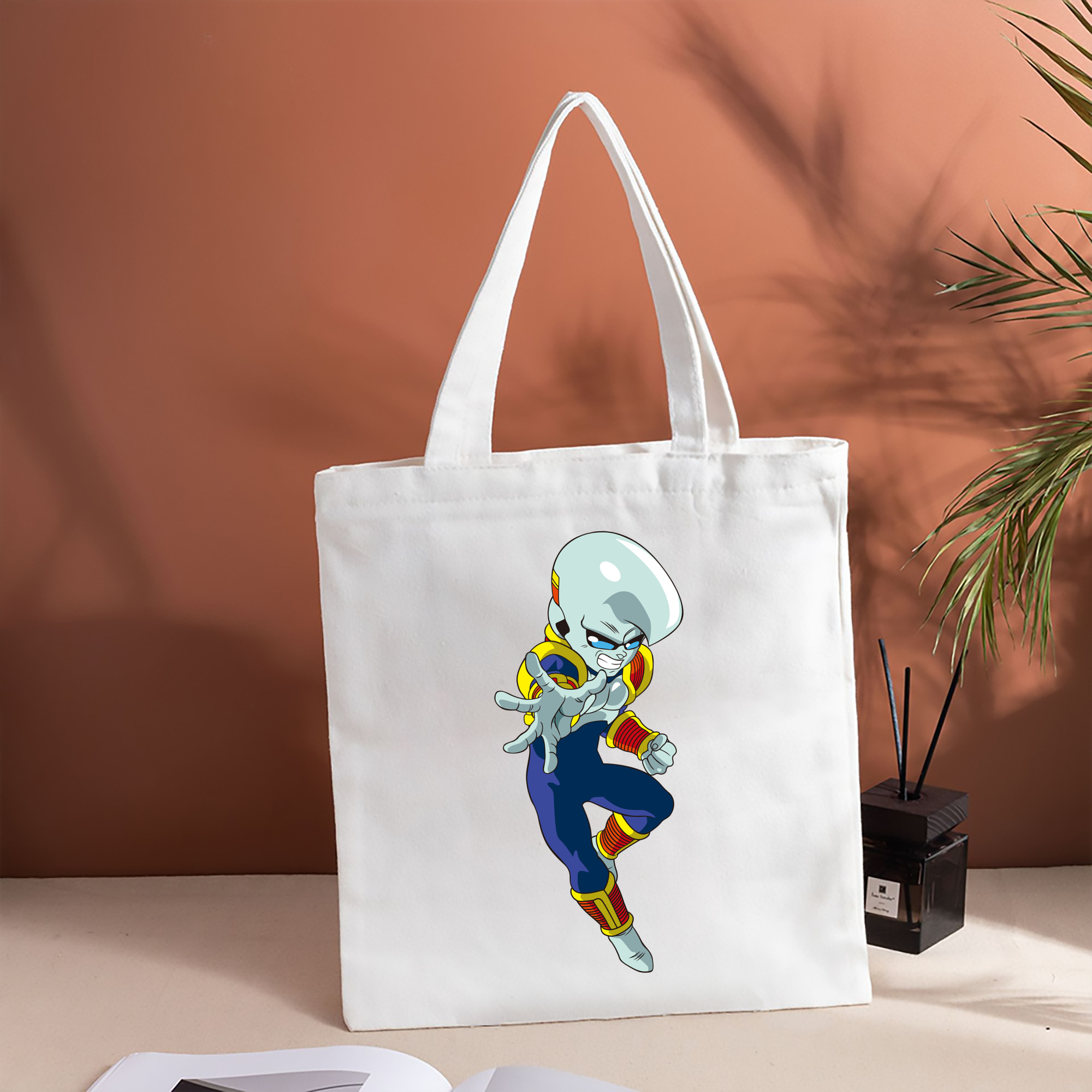 ドラゴンボール DRAGON BALL 縦型キャンバス生地手提げバッグ　トートバッグ