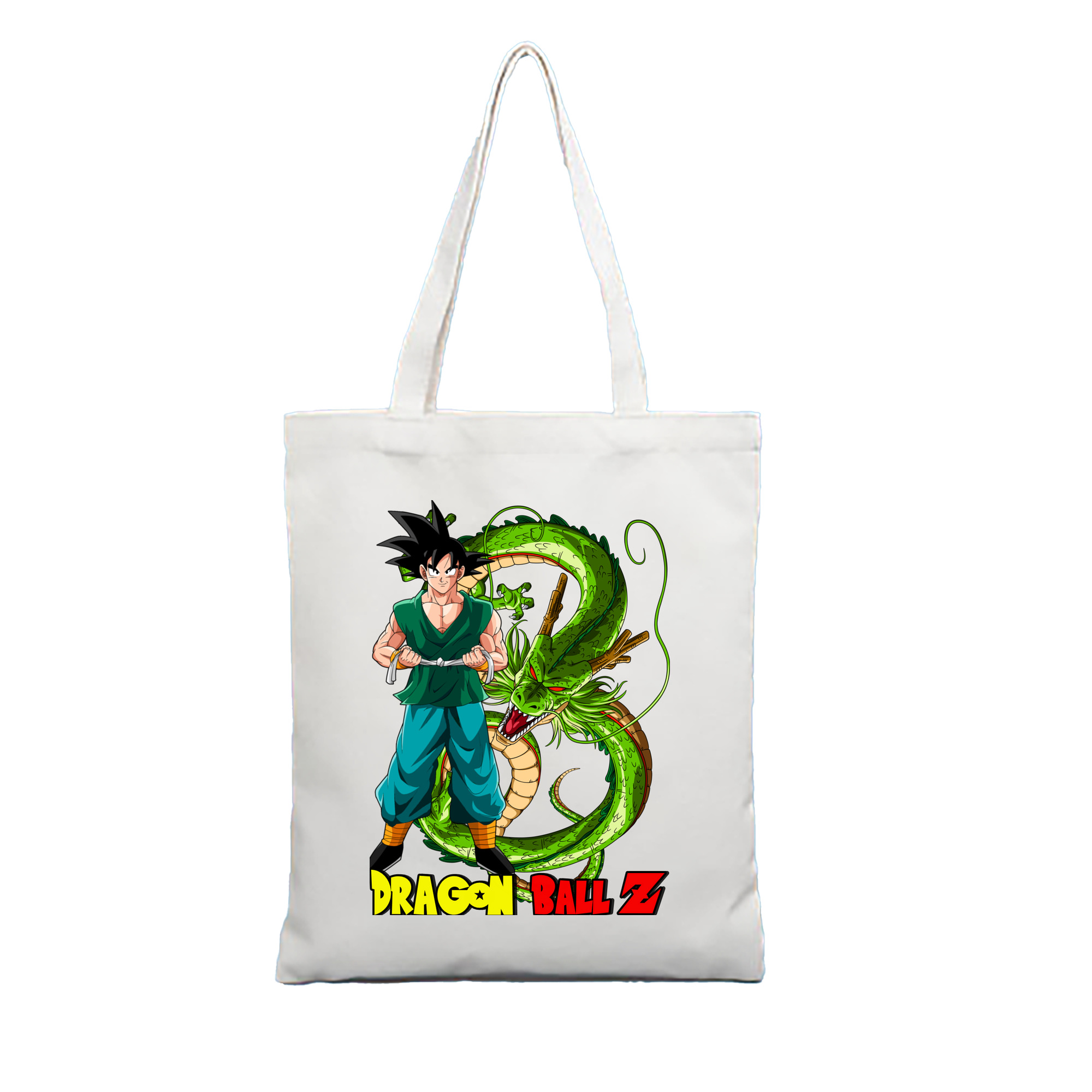 （画像用） ドラゴンボール 孫悟空（そん ごくう）Son Goku カカロット DRAGON BALL Kakarotto 縦型キャンバス生地手提げバッグ　トートバッグ