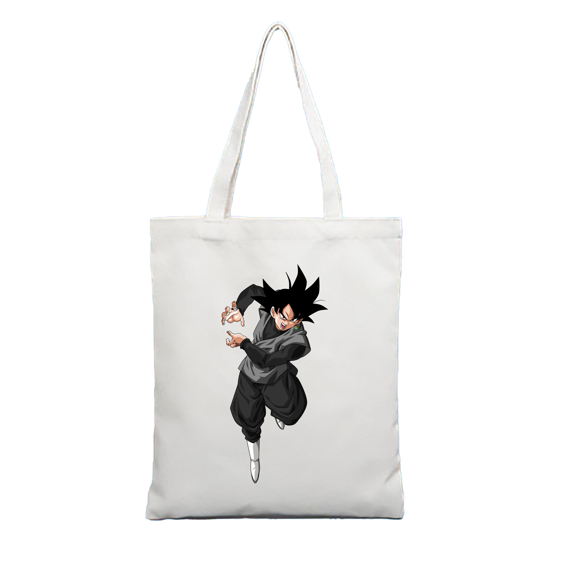 （画像用） ドラゴンボール ベジータ四世（Bejīta Yonsei）DRAGON BALL Vegeta IV 縦型キャンバス生地手提げバッグ　トートバッグ