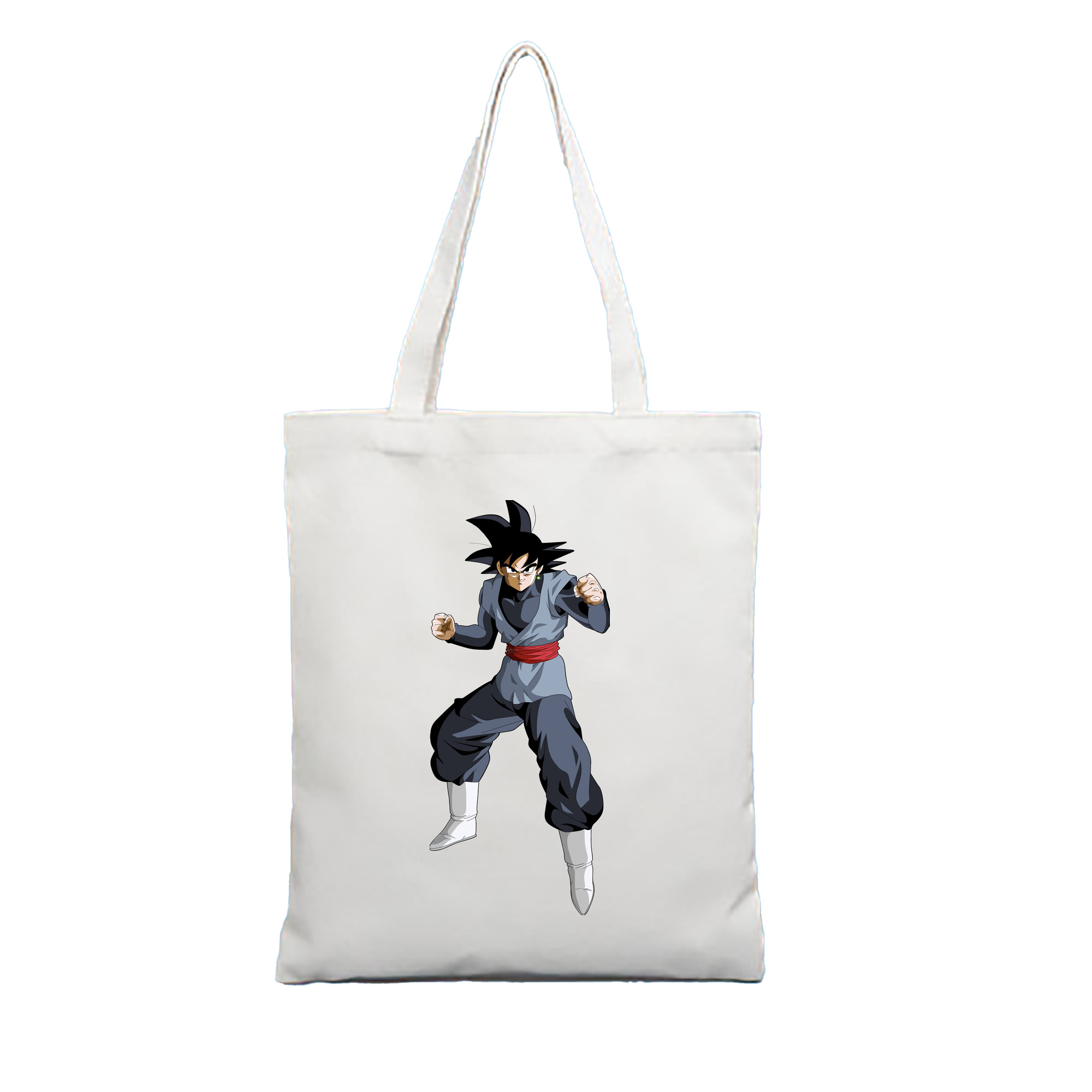（画像用） ドラゴンボール ベジータ四世（Bejīta Yonsei）DRAGON BALL Vegeta IV 縦型キャンバス生地手提げバッグ　トートバッグ