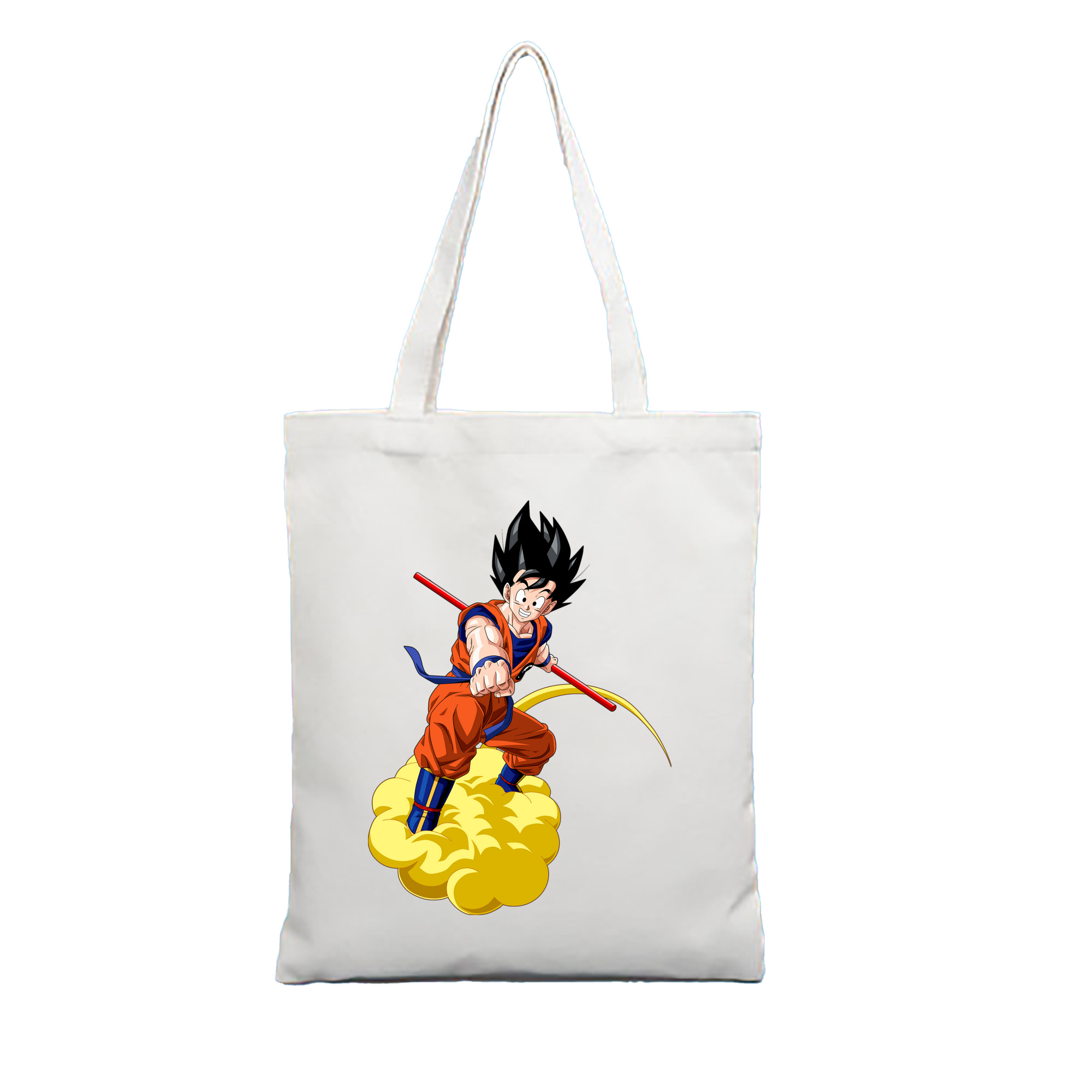 （画像用） ドラゴンボール 孫 悟飯（そんごはん）DRAGON BALL Son Gohan 縦型キャンバス生地手提げバッグ　トートバッグ