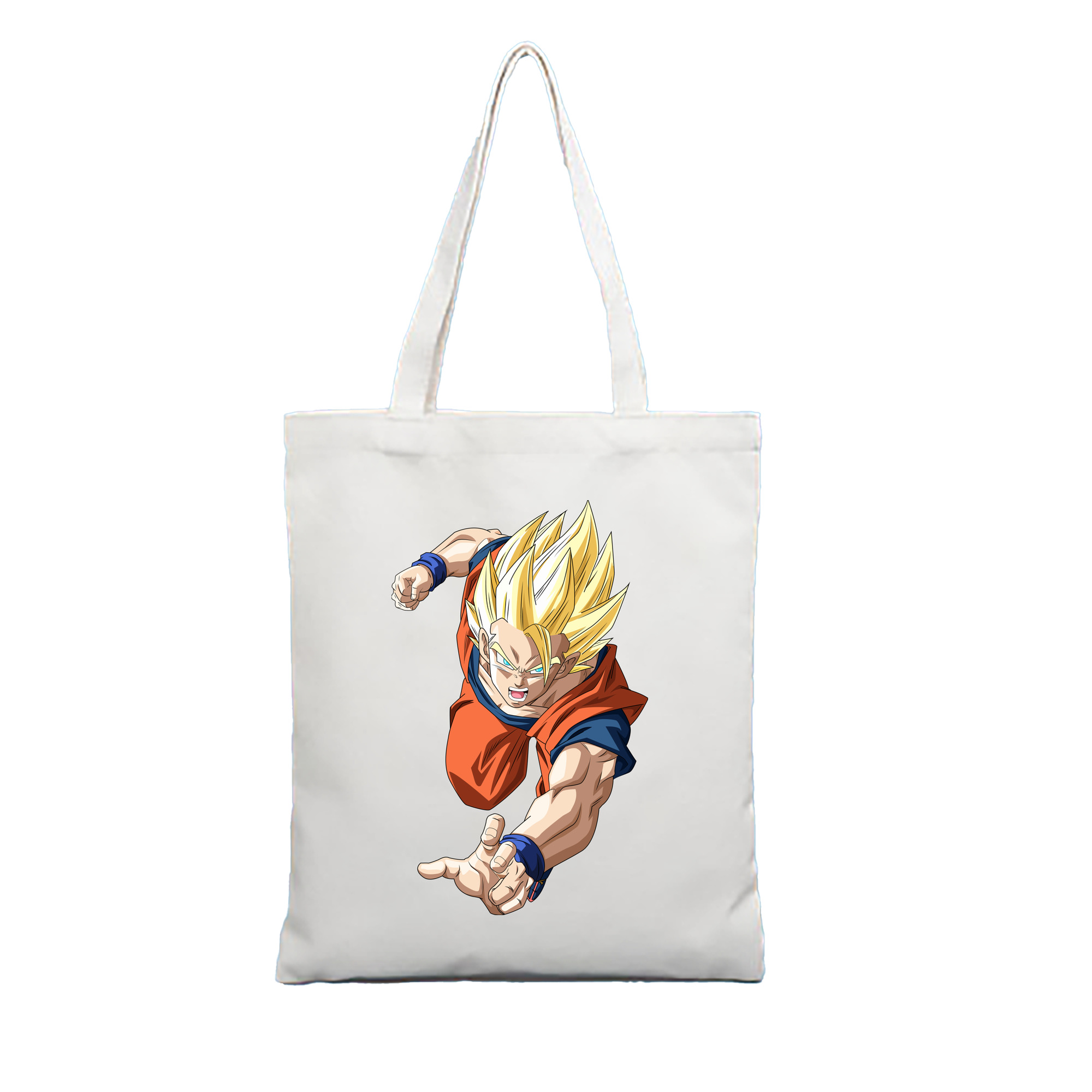 （画像用） ドラゴンボール 孫 悟飯（そんごはん）DRAGON BALL Son Gohan 縦型キャンバス生地手提げバッグ　トートバッグ