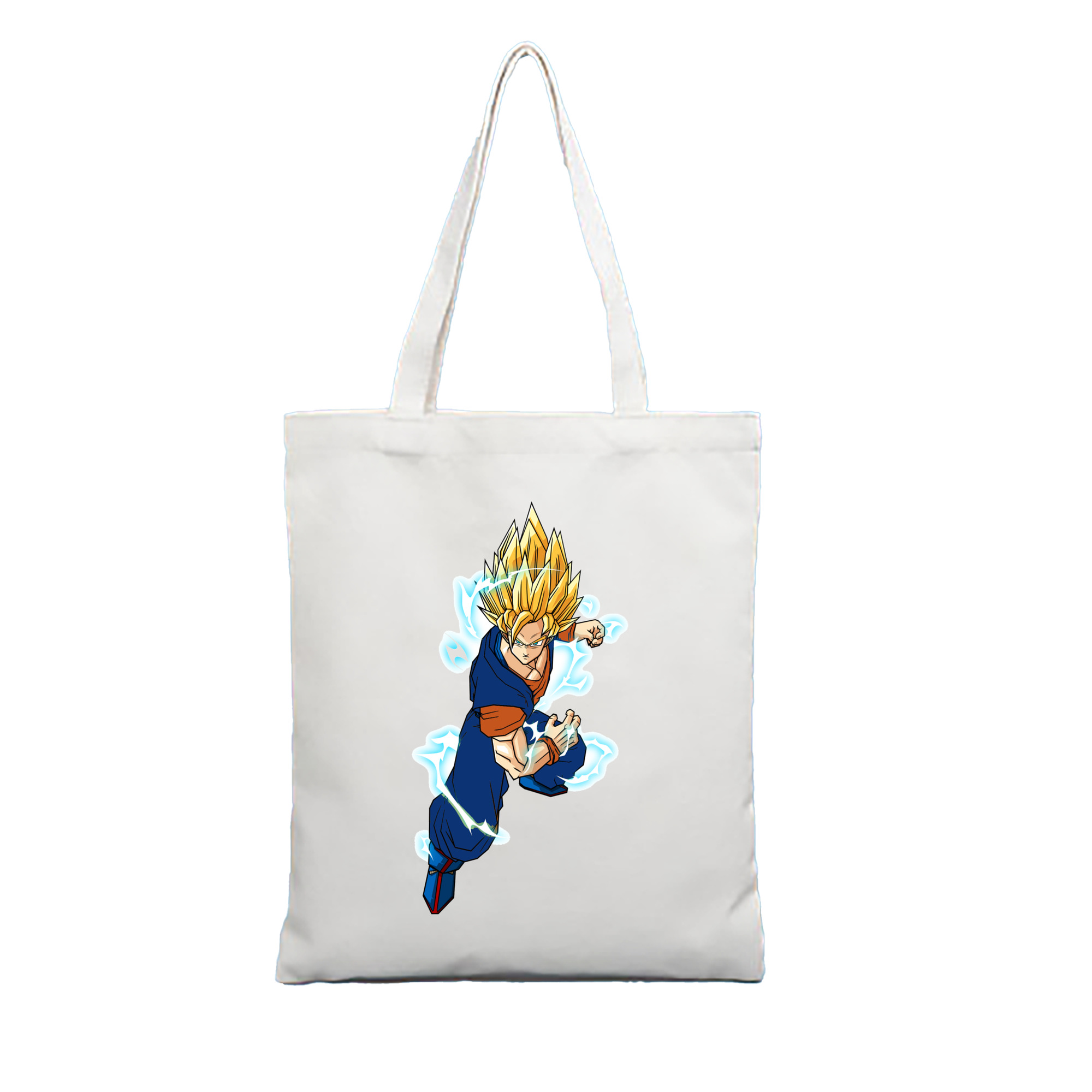 （画像用） ドラゴンボール 孫 悟飯（そんごはん）DRAGON BALL Son Gohan 縦型キャンバス生地手提げバッグ　トートバッグ