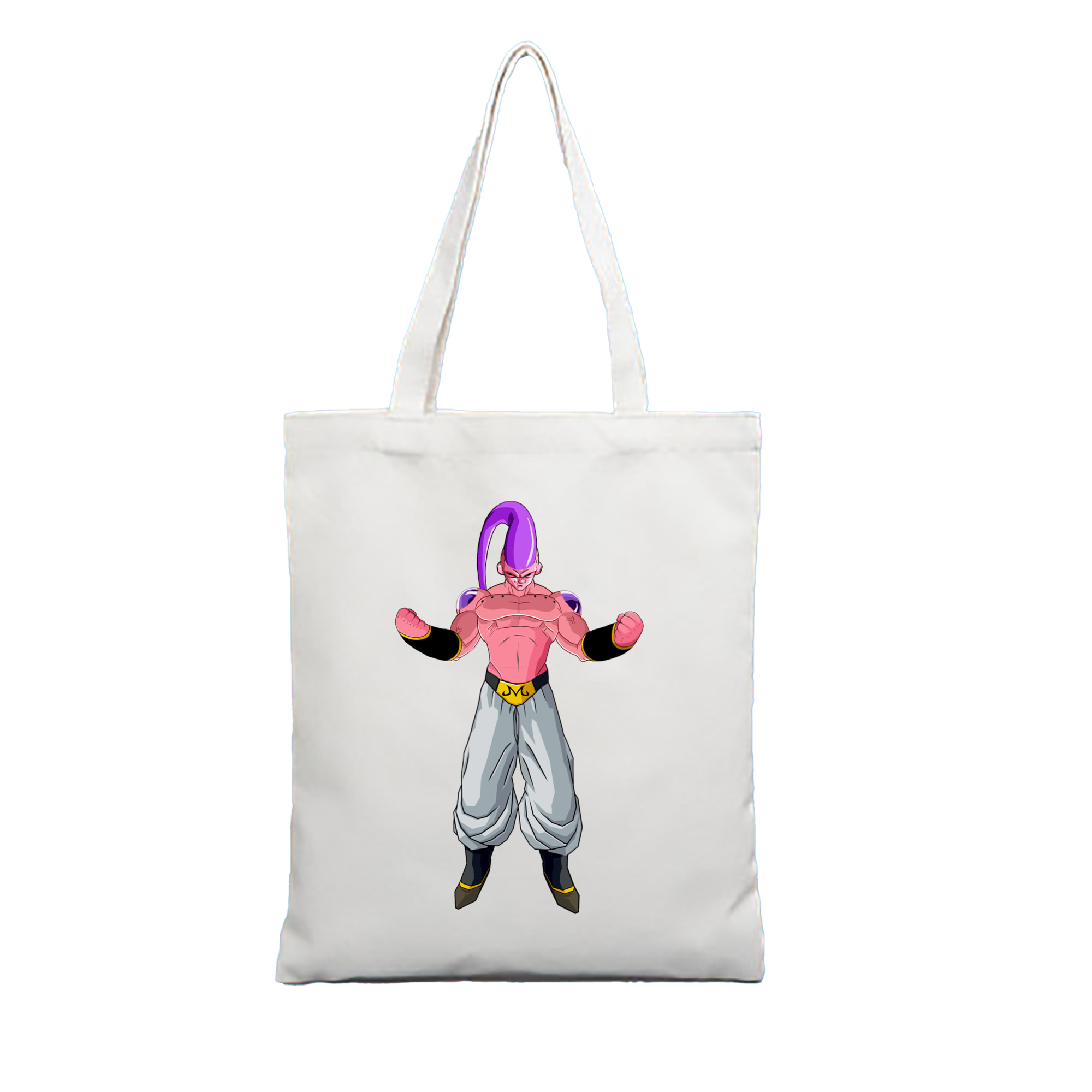 （画像用） ドラゴンボール 魔人ブウ DRAGON BALL Majin Buu 縦型キャンバス生地手提げバッグ　トートバッグ