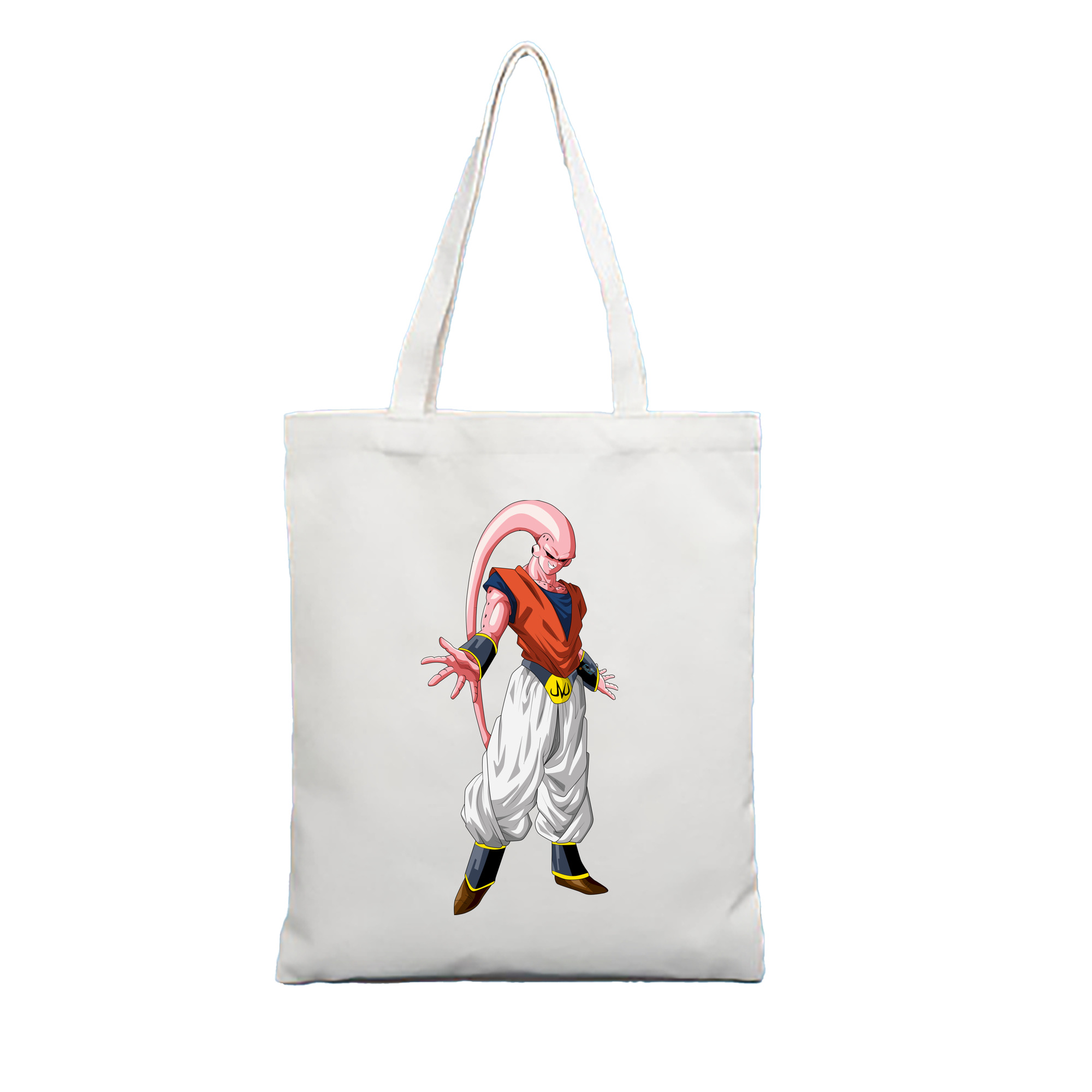 （画像用） ドラゴンボール 魔人ブウ DRAGON BALL Majin Buu 縦型キャンバス生地手提げバッグ　トートバッグ
