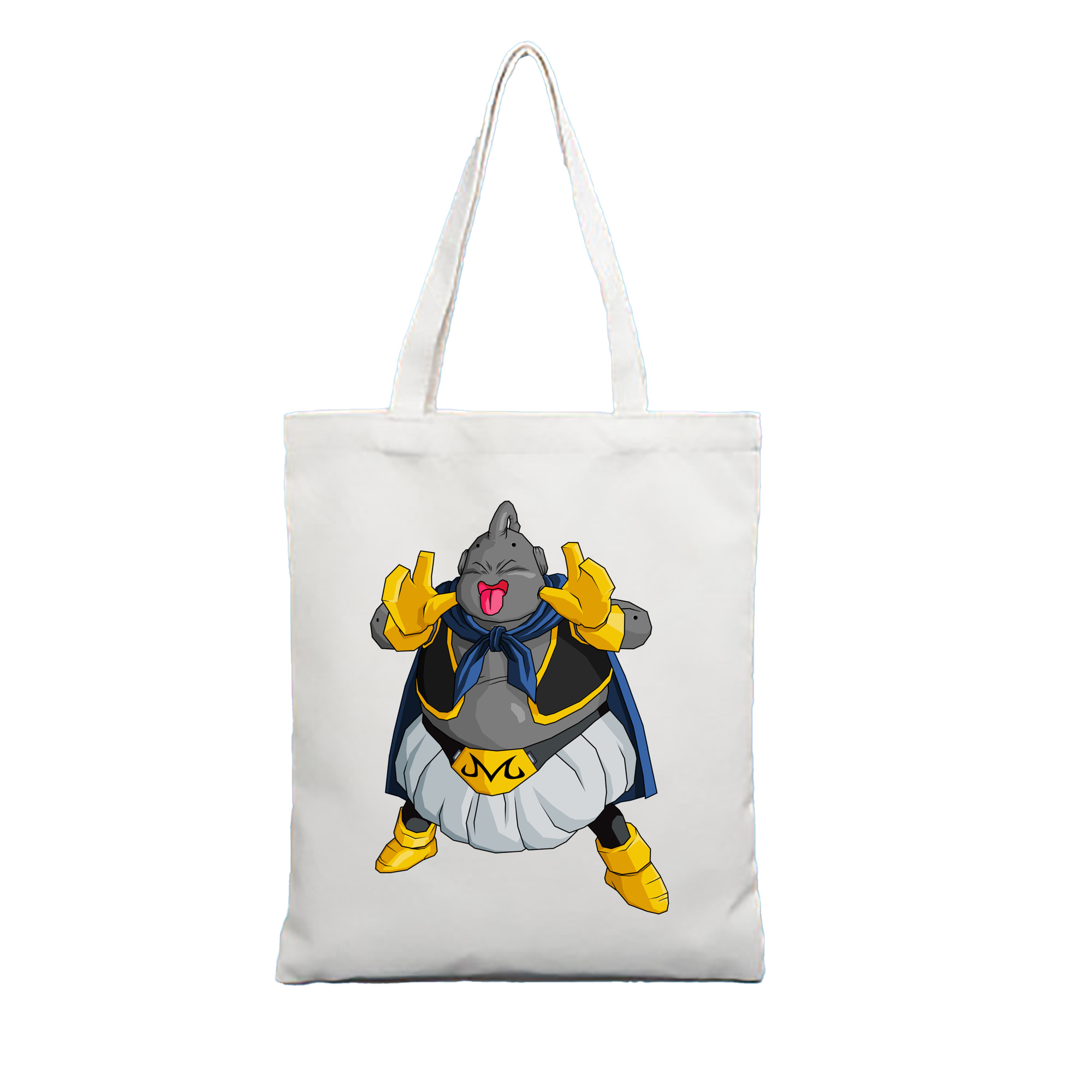 （画像用） ドラゴンボール 魔人ブウ DRAGON BALL Majin Buu 縦型キャンバス生地手提げバッグ　トートバッグ