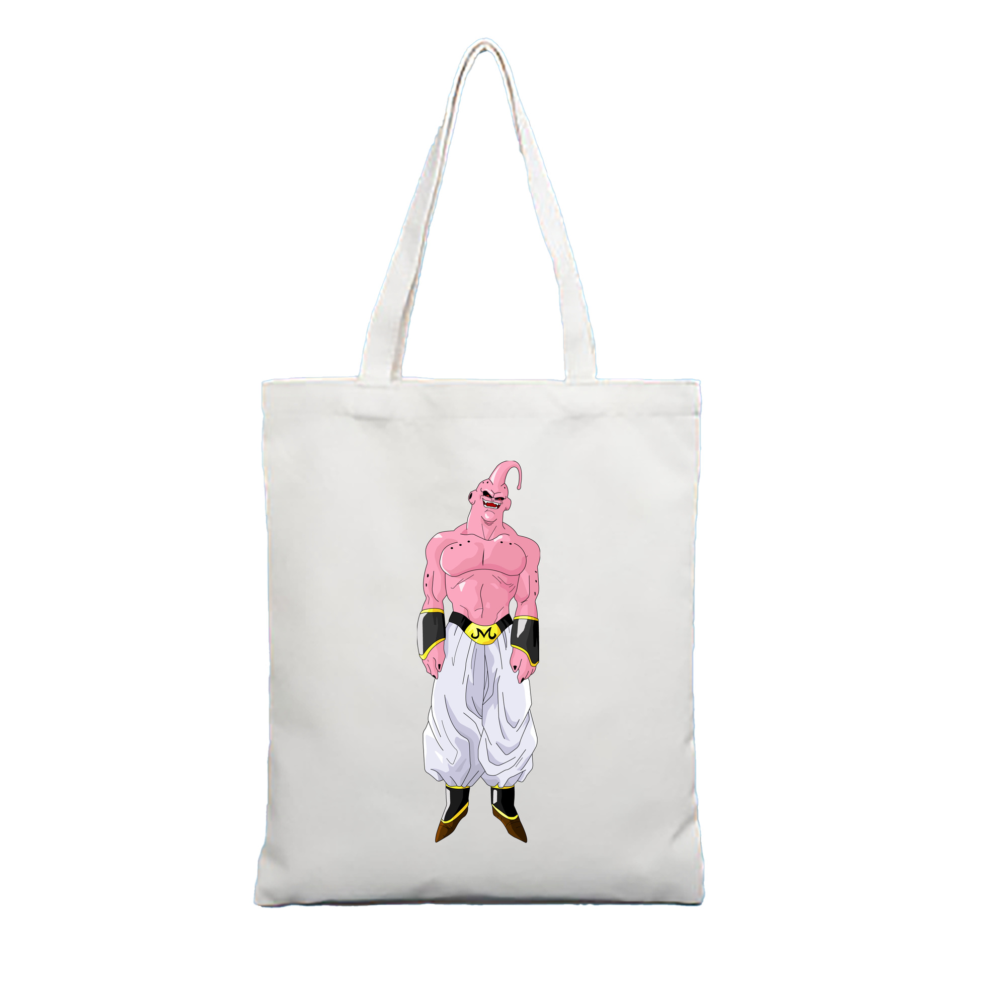 （画像用） ドラゴンボール 魔人ブウ DRAGON BALL Majin Buu 縦型キャンバス生地手提げバッグ　トートバッグ