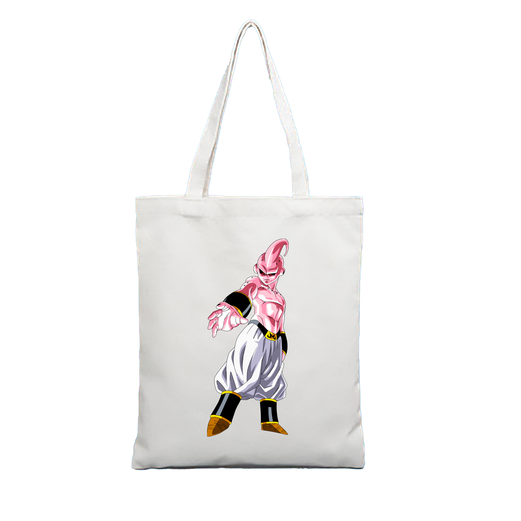 （画像用） ドラゴンボール 魔人ブウ DRAGON BALL Majin Buu 縦型キャンバス生地手提げバッグ　トートバッグ