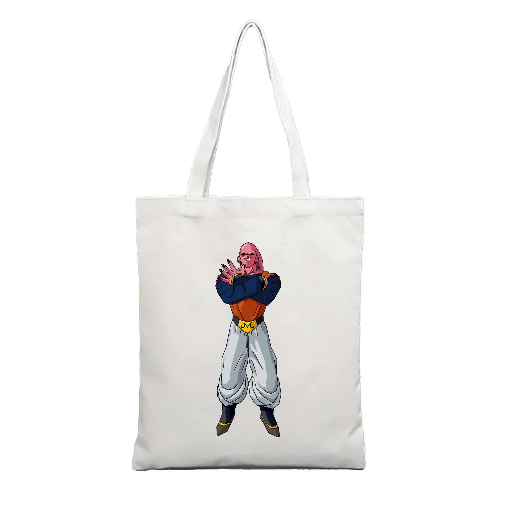 （画像用） ドラゴンボール 魔人ブウ DRAGON BALL Majin Buu 縦型キャンバス生地手提げバッグ　トートバッグ