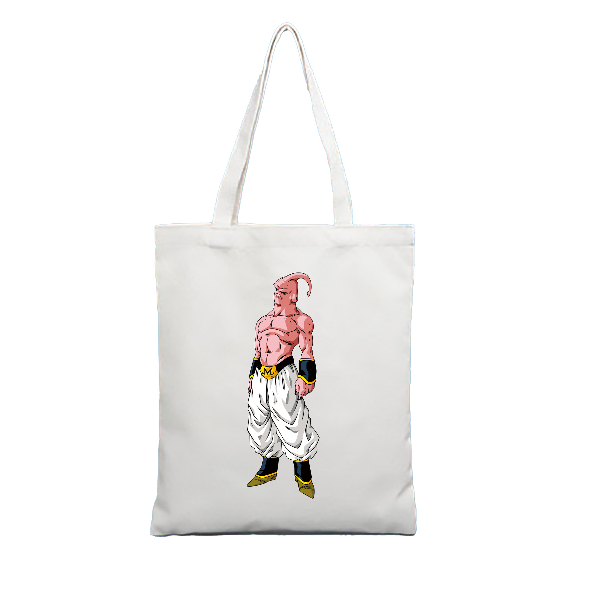（画像用） ドラゴンボール 魔人ブウ DRAGON BALL Majin Buu 縦型キャンバス生地手提げバッグ　トートバッグ