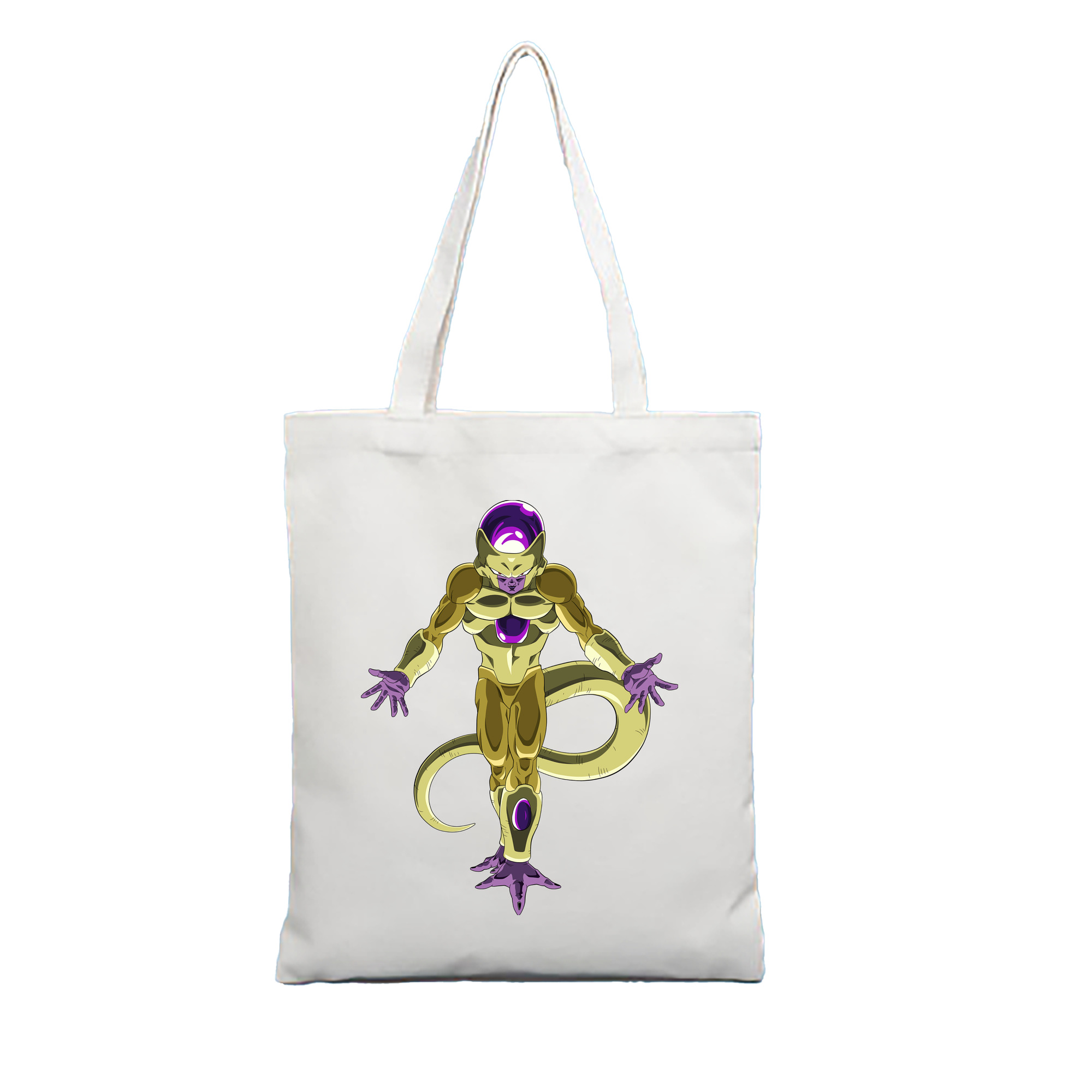 （画像用） ドラゴンボール フリーザ DRAGON BALL Frieza 縦型キャンバス生地手提げバッグ　トートバッグ