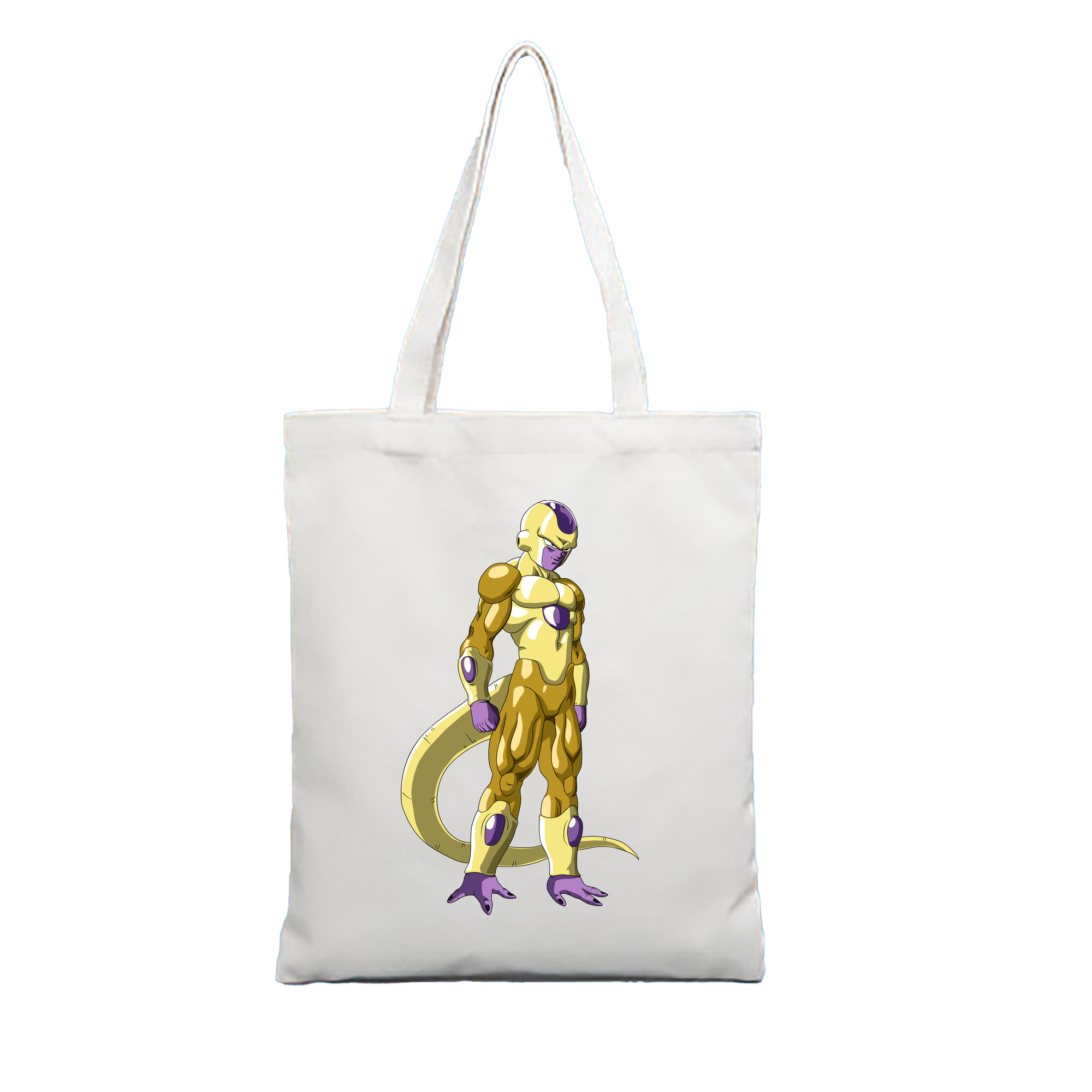 （画像用） ドラゴンボール フリーザ DRAGON BALL Frieza 縦型キャンバス生地手提げバッグ　トートバッグ