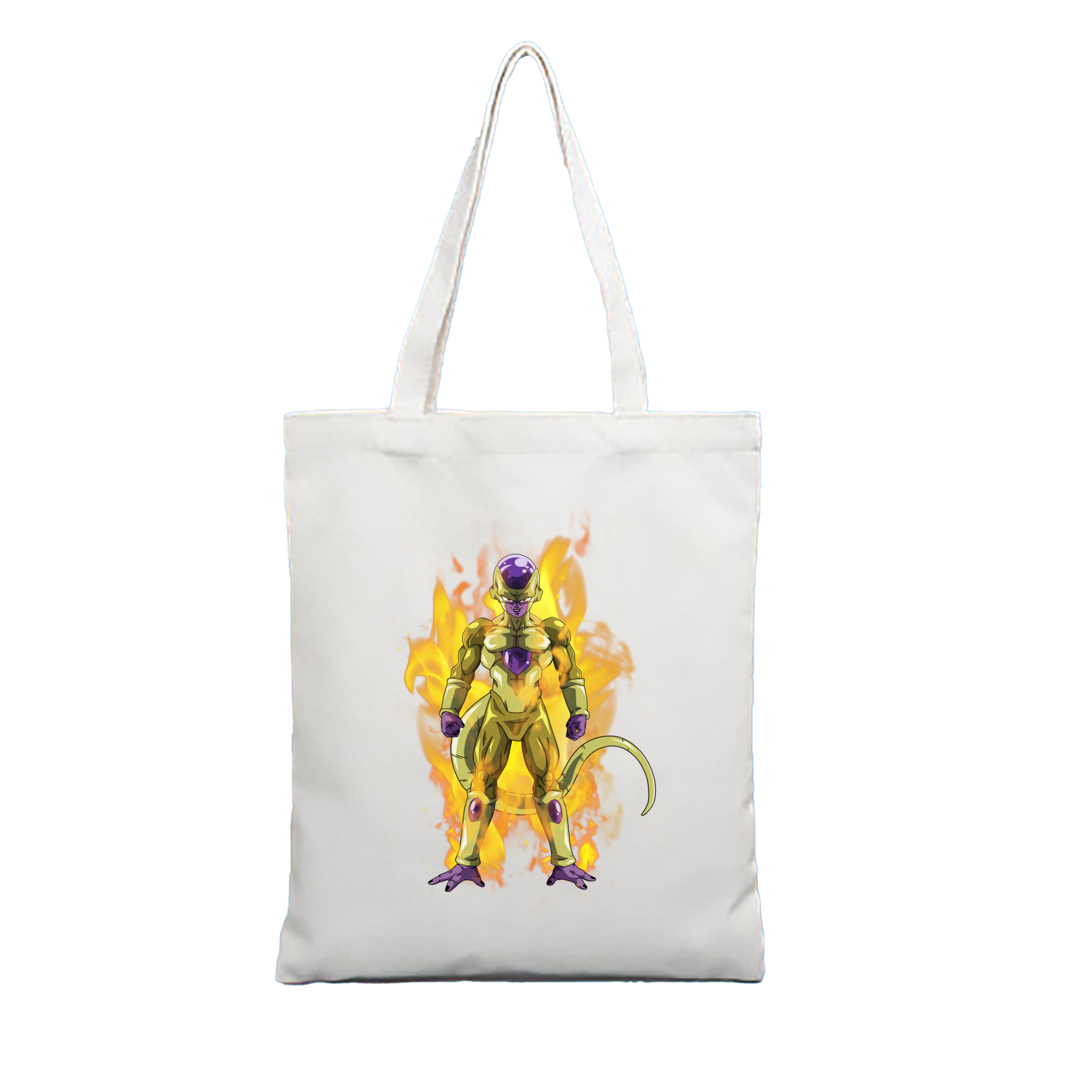（画像用） ドラゴンボール フリーザ DRAGON BALL Frieza 縦型キャンバス生地手提げバッグ　トートバッグ