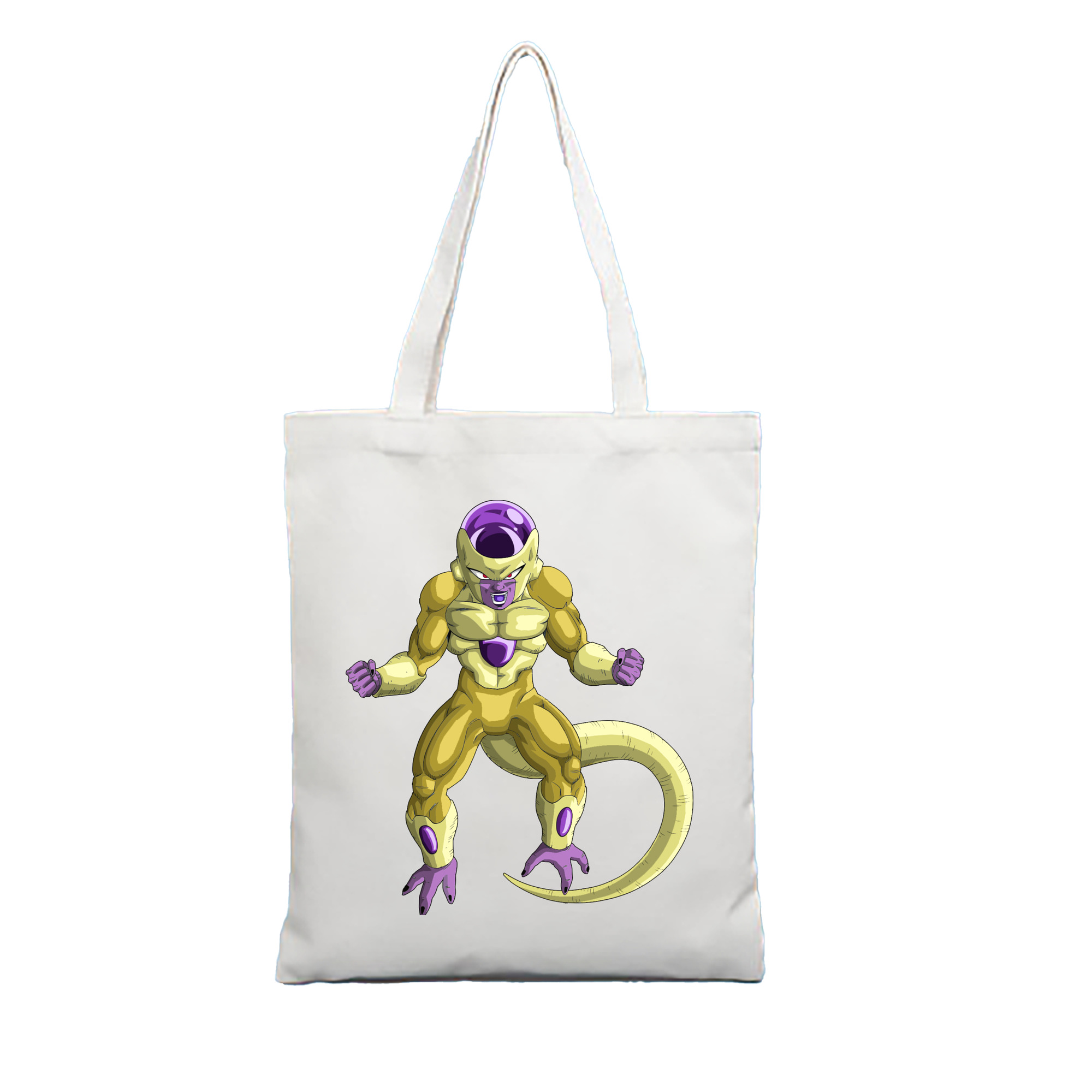 （画像用） ドラゴンボール フリーザ DRAGON BALL Frieza 縦型キャンバス生地手提げバッグ　トートバッグ