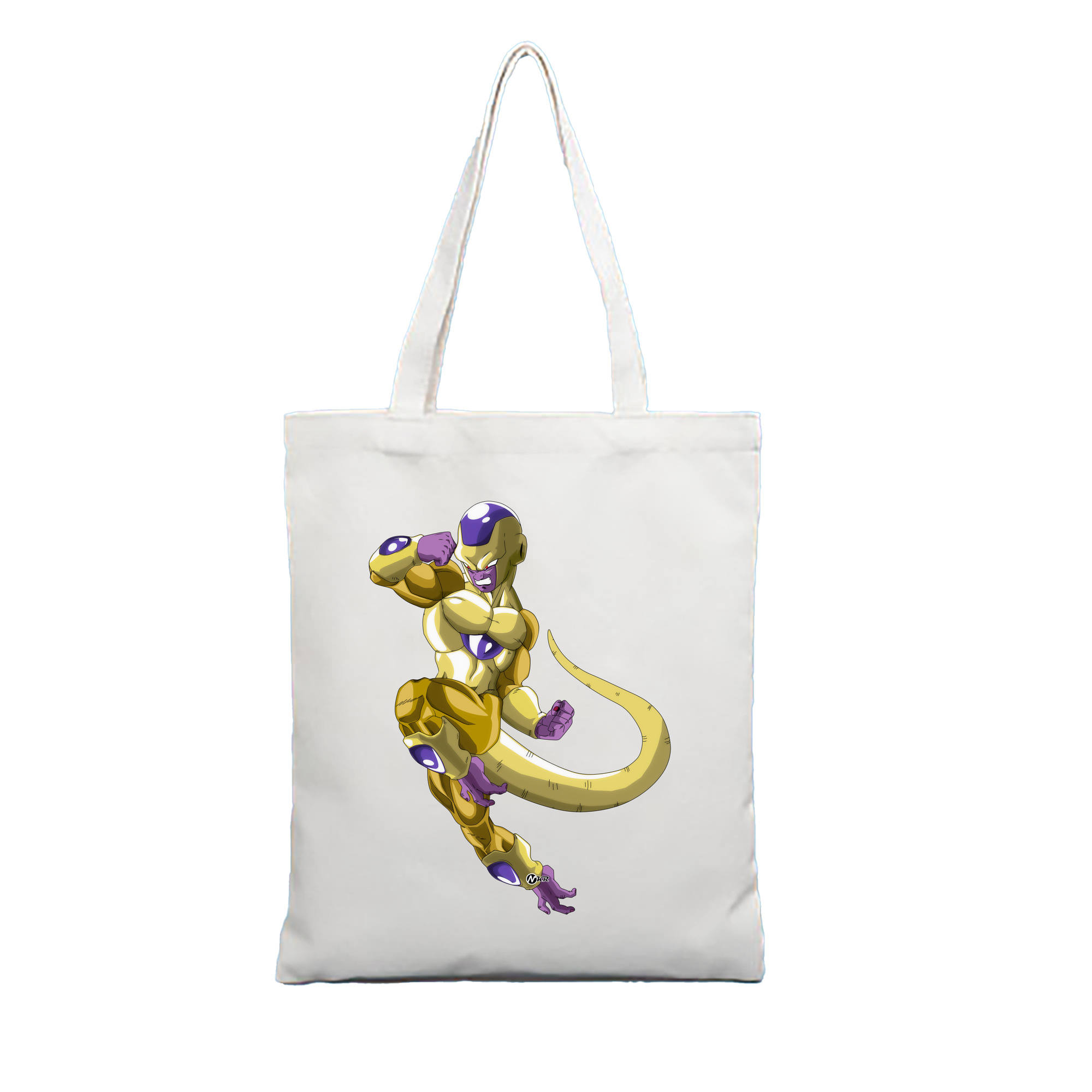 （画像用） ドラゴンボール フリーザ DRAGON BALL Frieza 縦型キャンバス生地手提げバッグ　トートバッグ